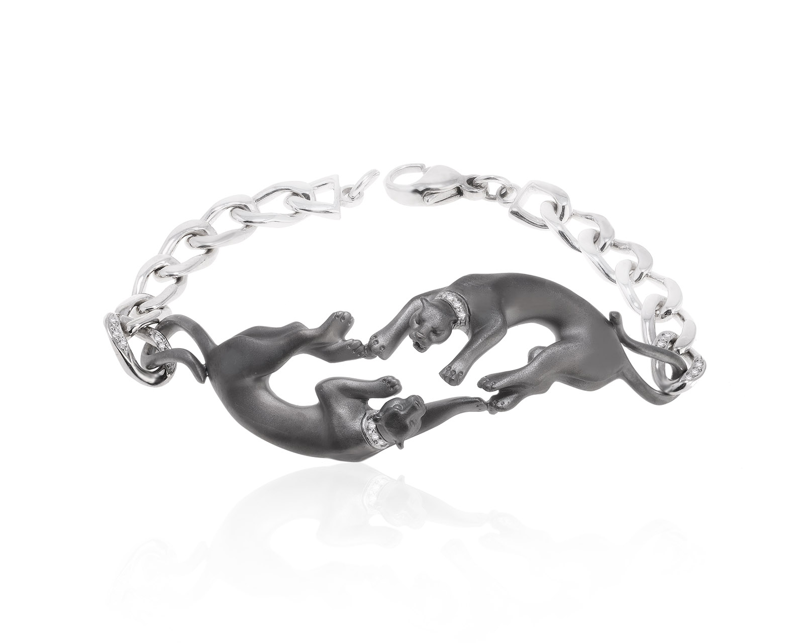 Золотой браслет с бриллиантами 0.09ct 081224/7