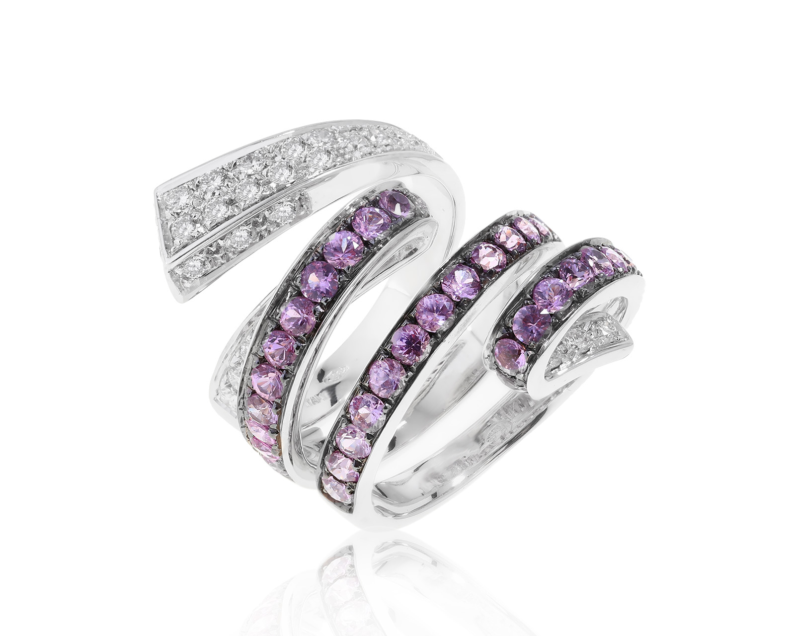 Итальянское золотое кольцо с сапфирами 2.14ct 190622/3 Итальянское золотое кольцо с сапфирами 2.14ct 190622/3