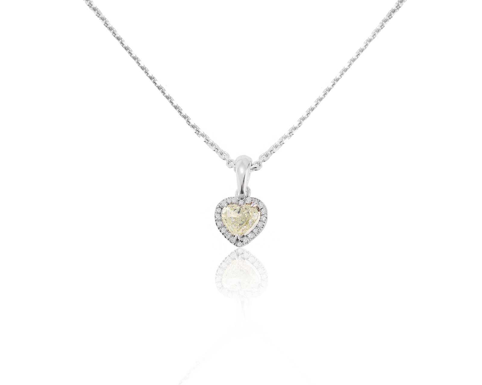 Оригинальный золотой кулон с бриллиантами 0.72ct МЮЗ 090224/12