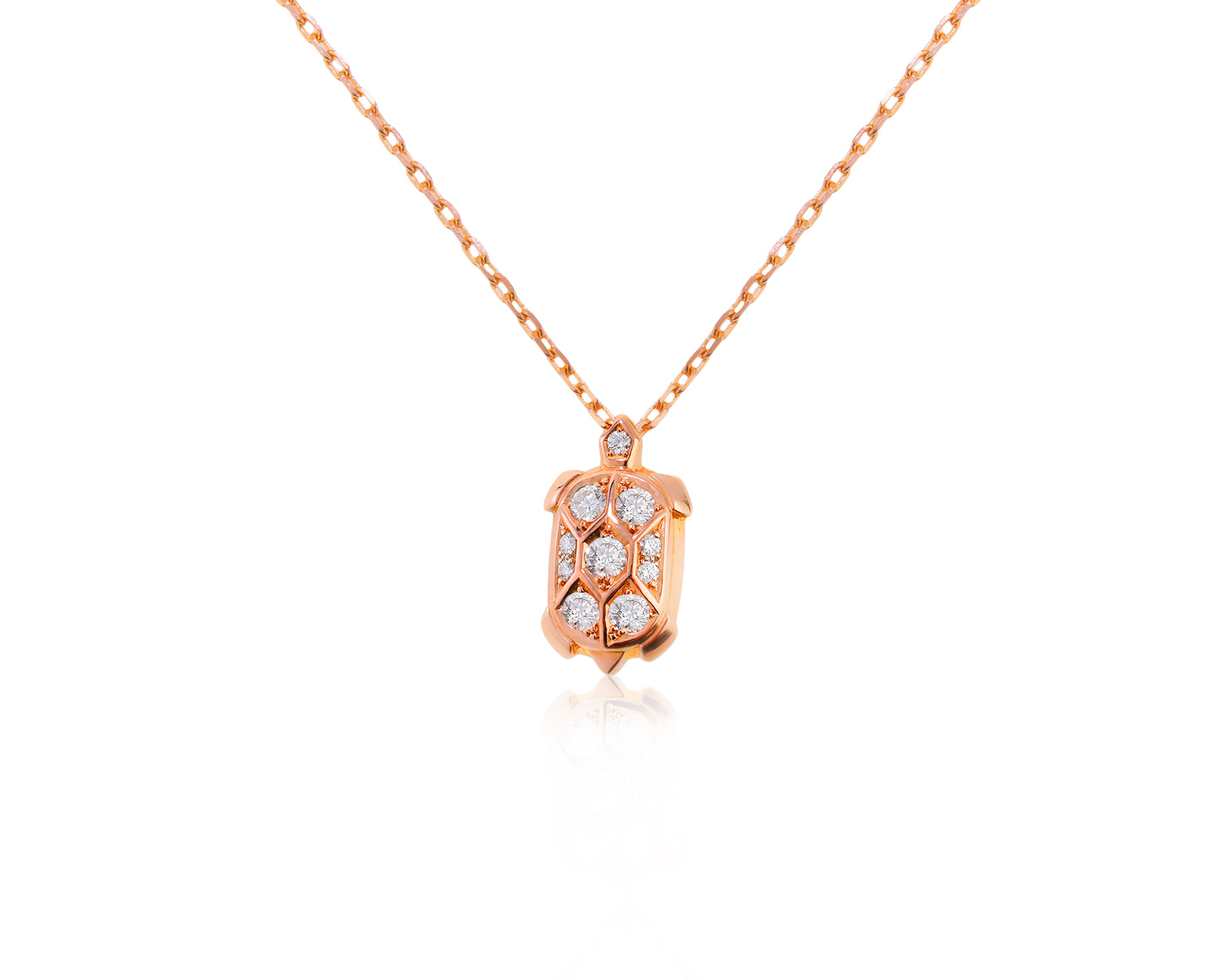 Оригинальный золотой кулон Cartier 190422/2