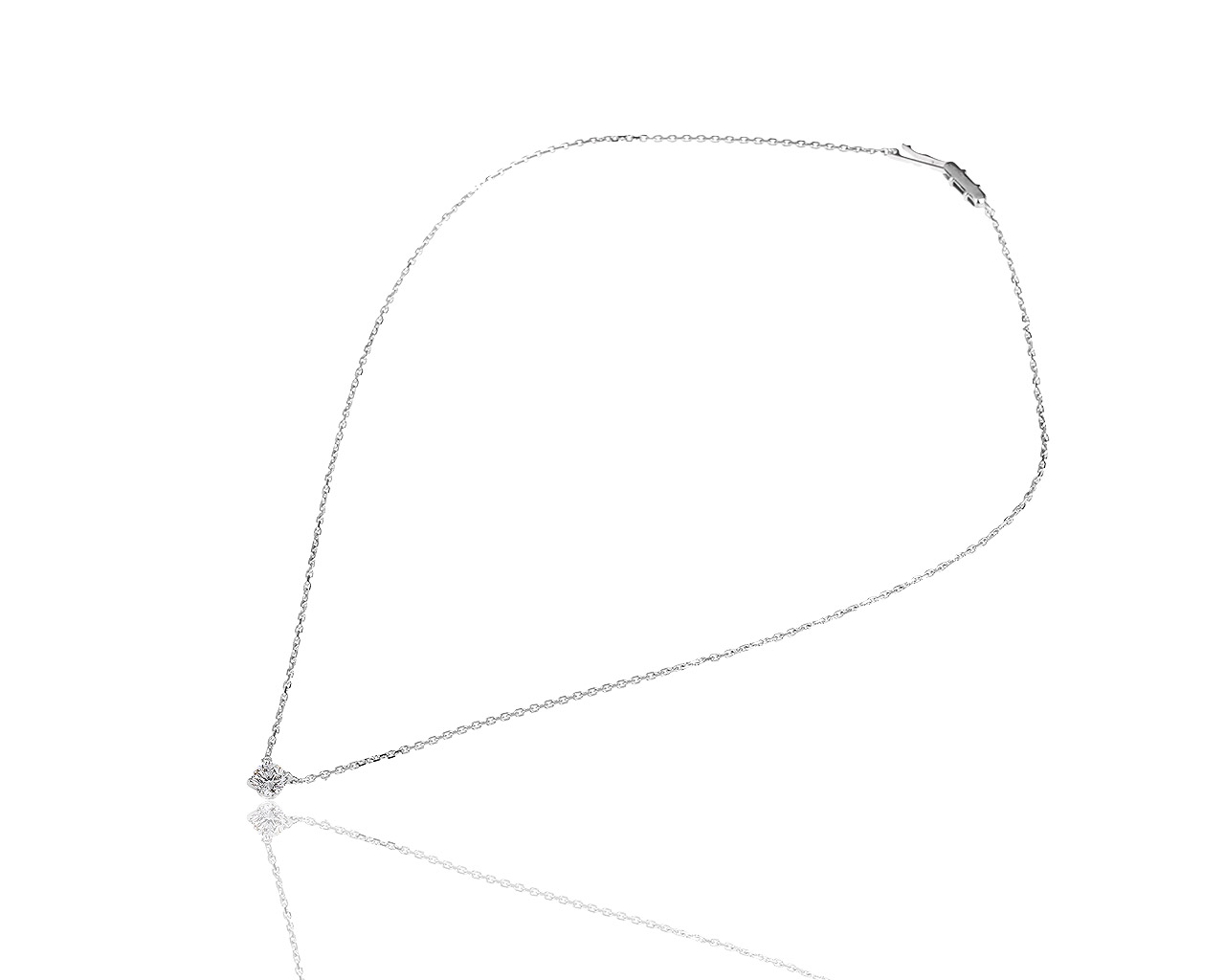 Золотая подвеска с бриллиантом 0.84ct Cartier