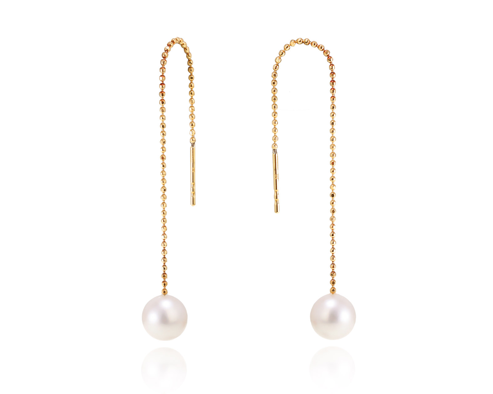 Оригинальные золотые серьги Bernhard H. Mayer Selena 260124/5