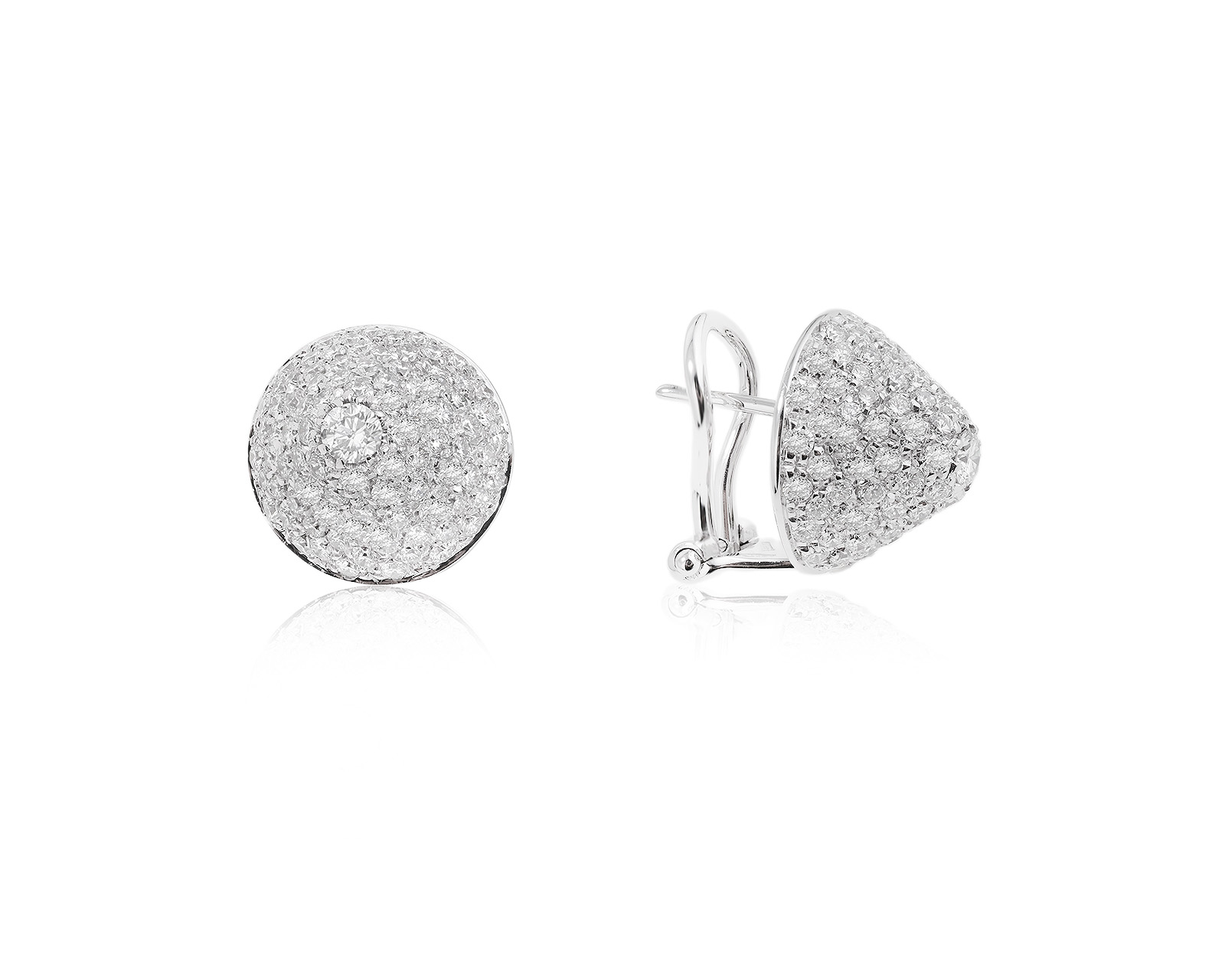 Оригинальные золотые серьги с бриллиантами 2.02ct Emmeti 251123/11