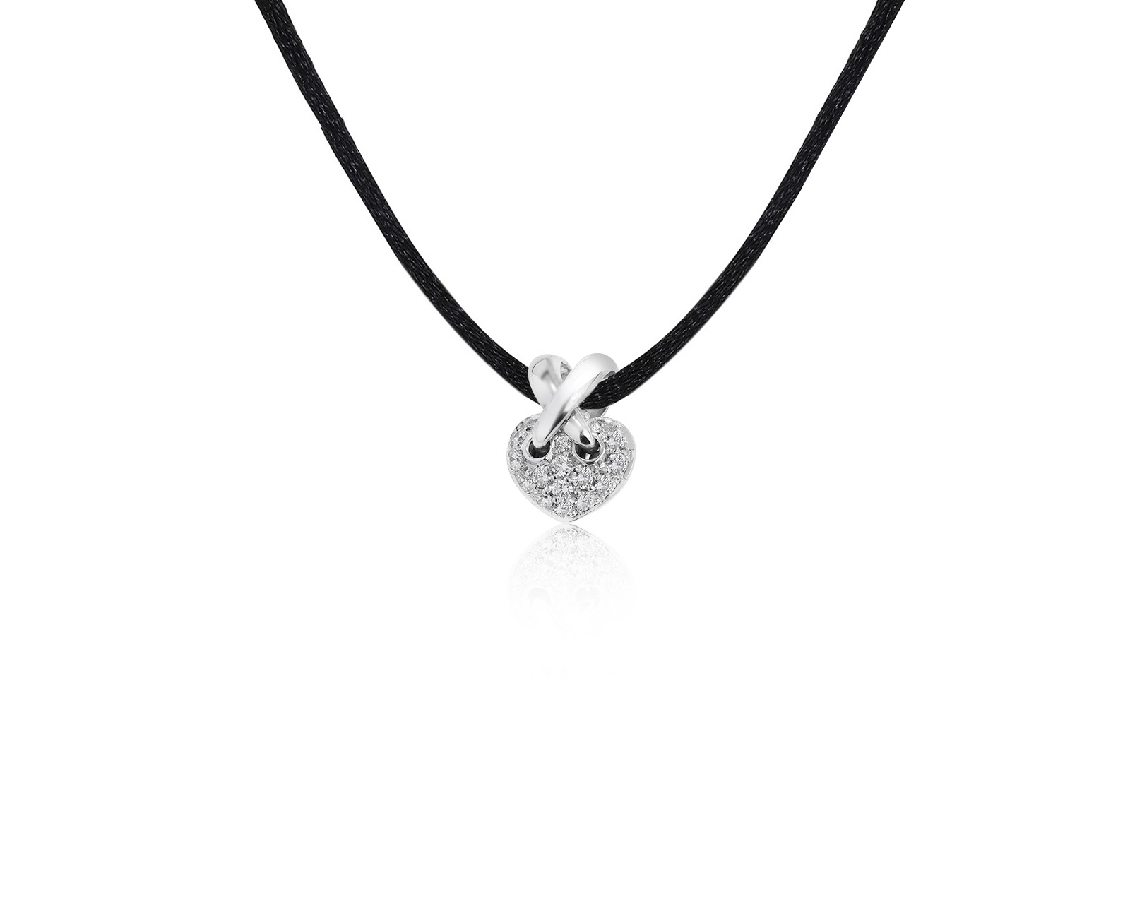 Оригинальный золотой кулон Chaumet Liens 050122/4