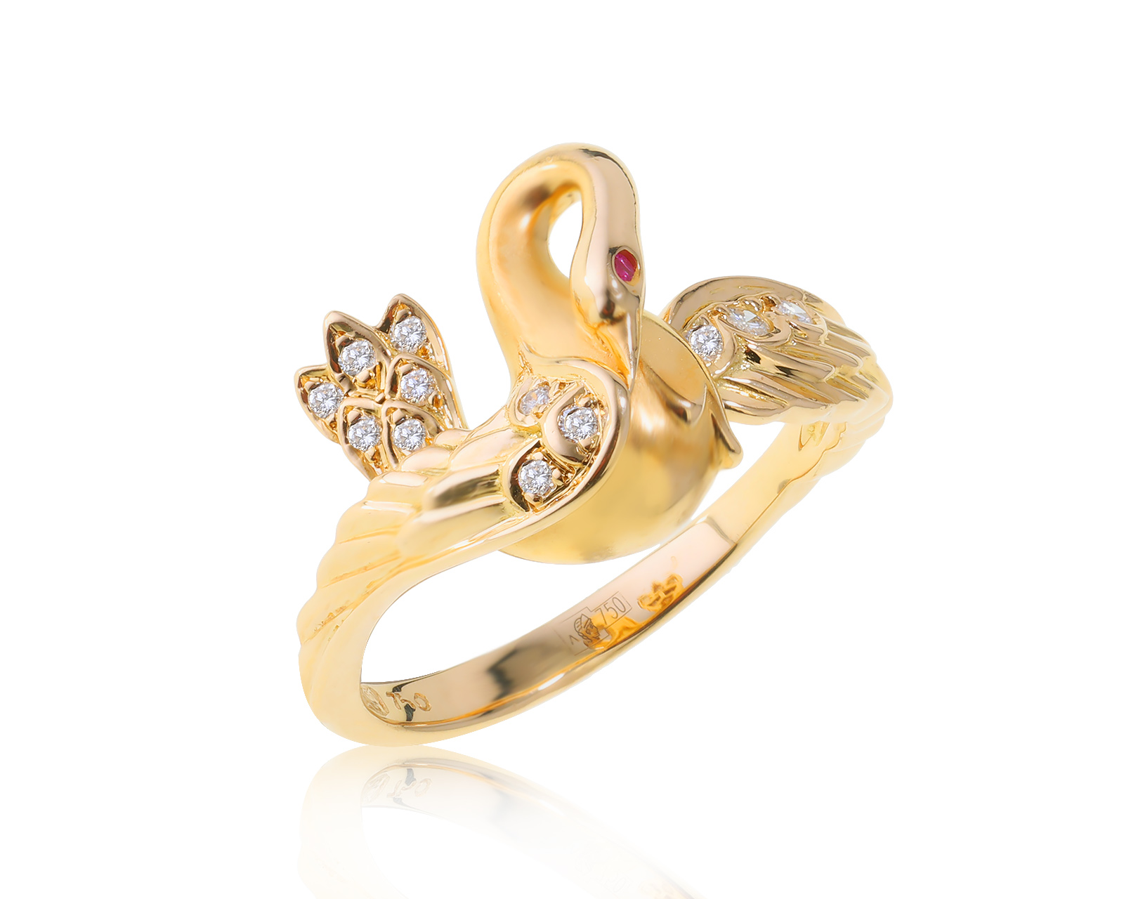 Оригинальное золотое кольцо Carrera y Carrera Promesa – купить по цене ...