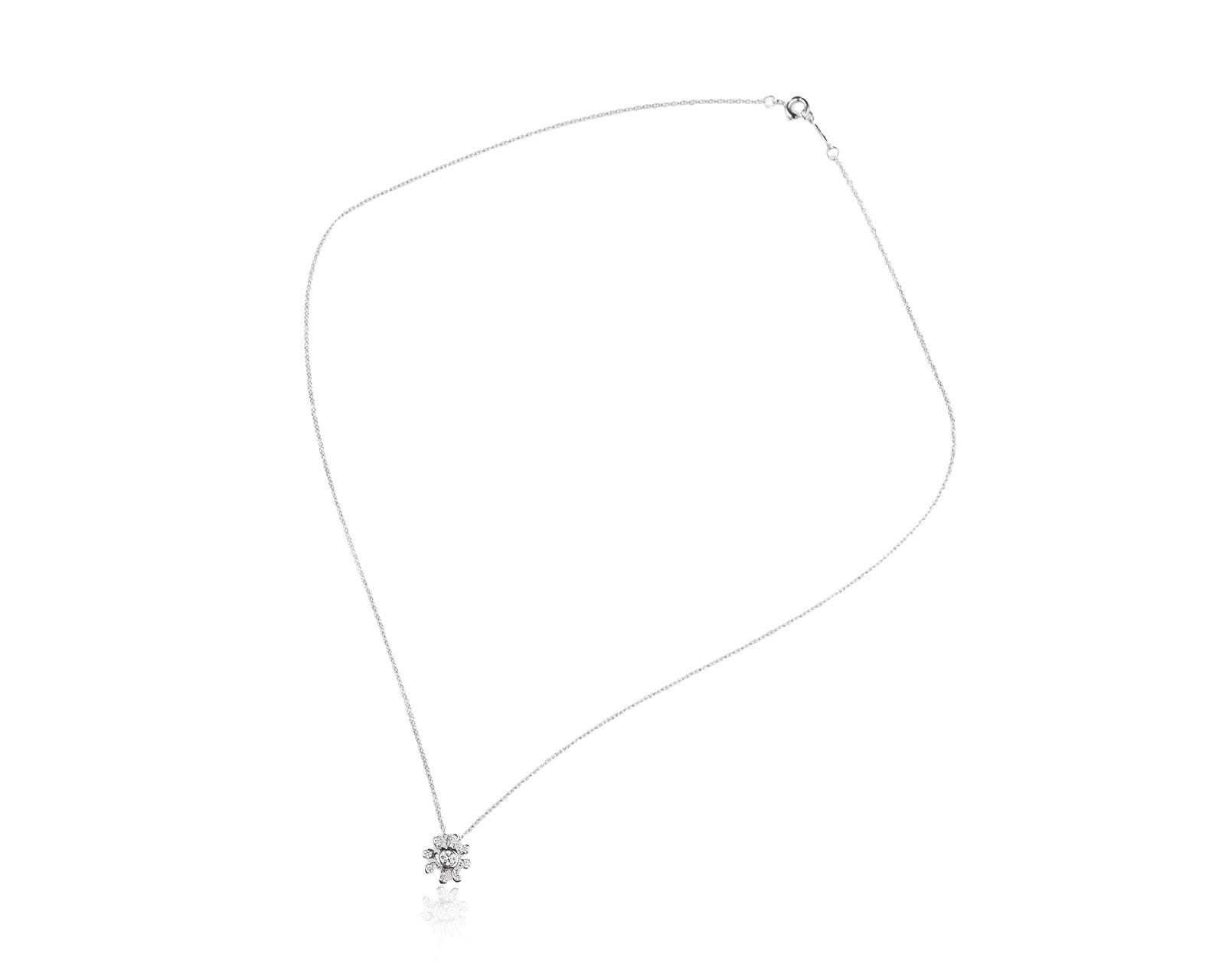 Оригинальное платиновое колье Tiffany&Co Paloma Picasso Daisy