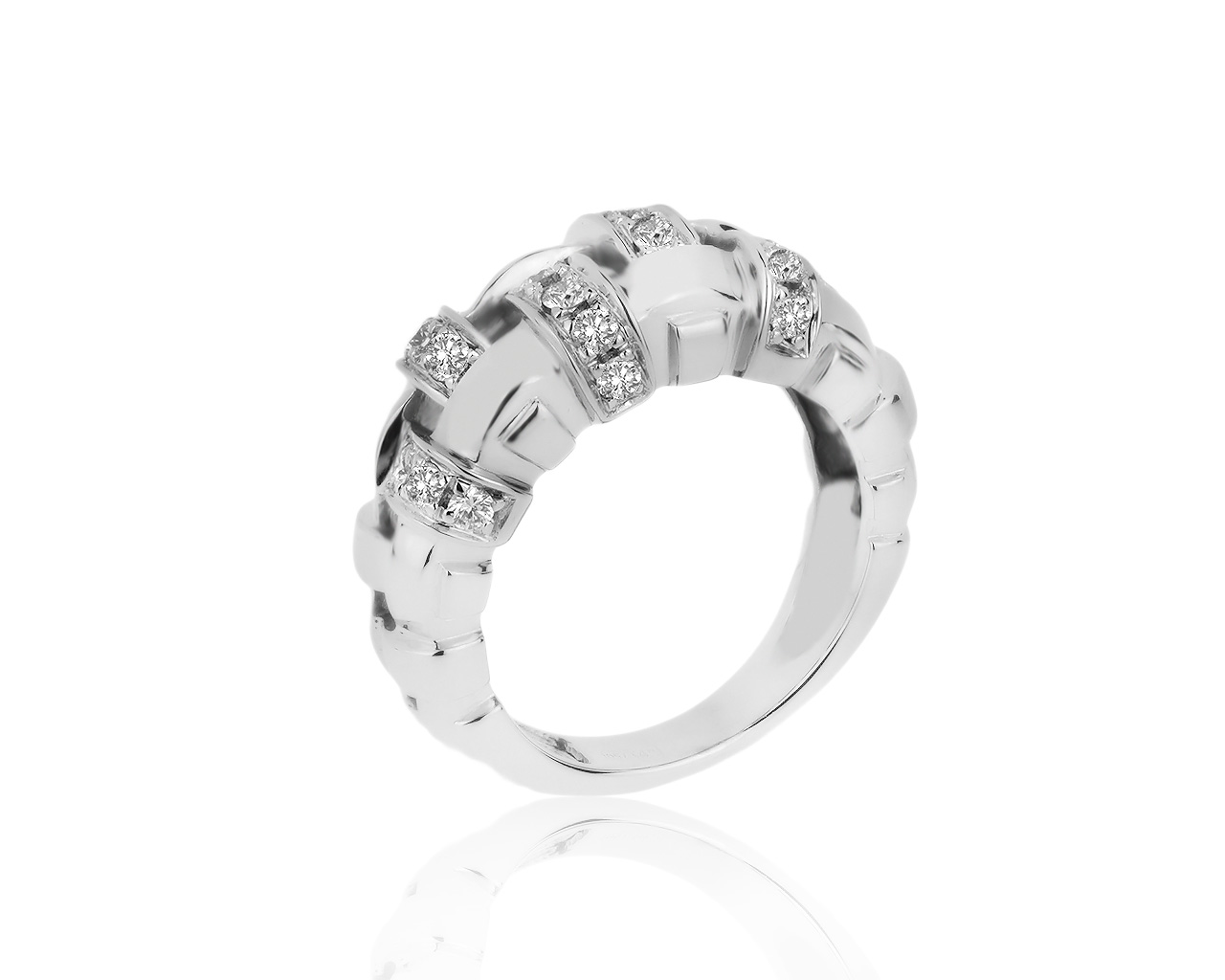 Оригинальное золотое кольцо с бриллиантами 0.50ct Tiffany&Co 170220/5