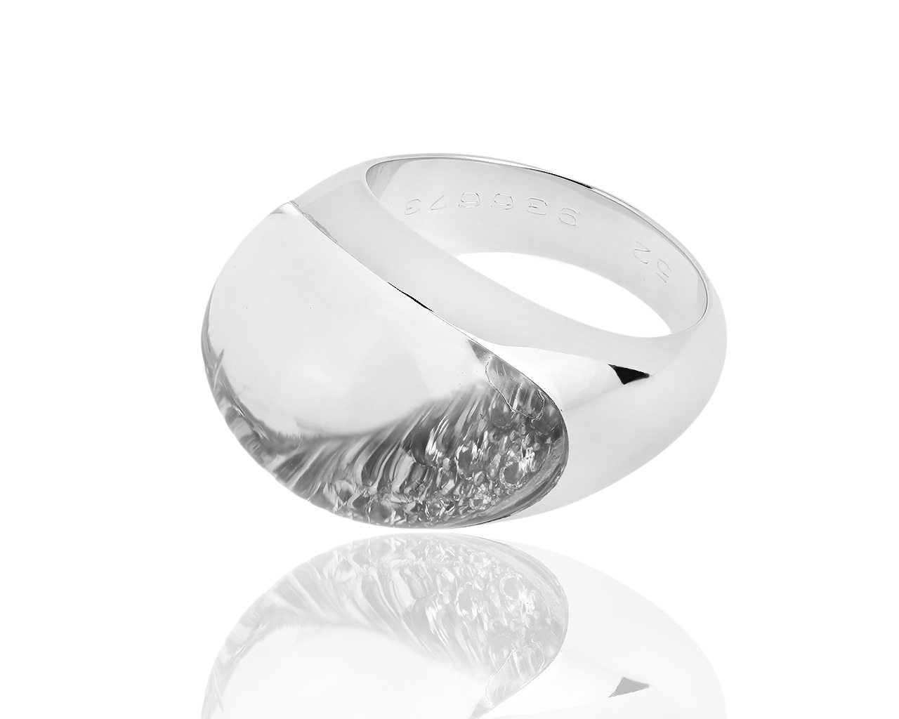 Золотое кольцо с бриллиантами 1.00ct Cartier