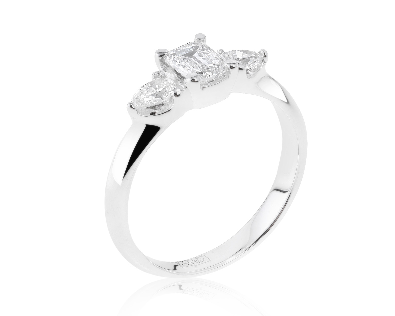 Очаровательное золотое кольцо с бриллиантами 0.72ct 251121/6