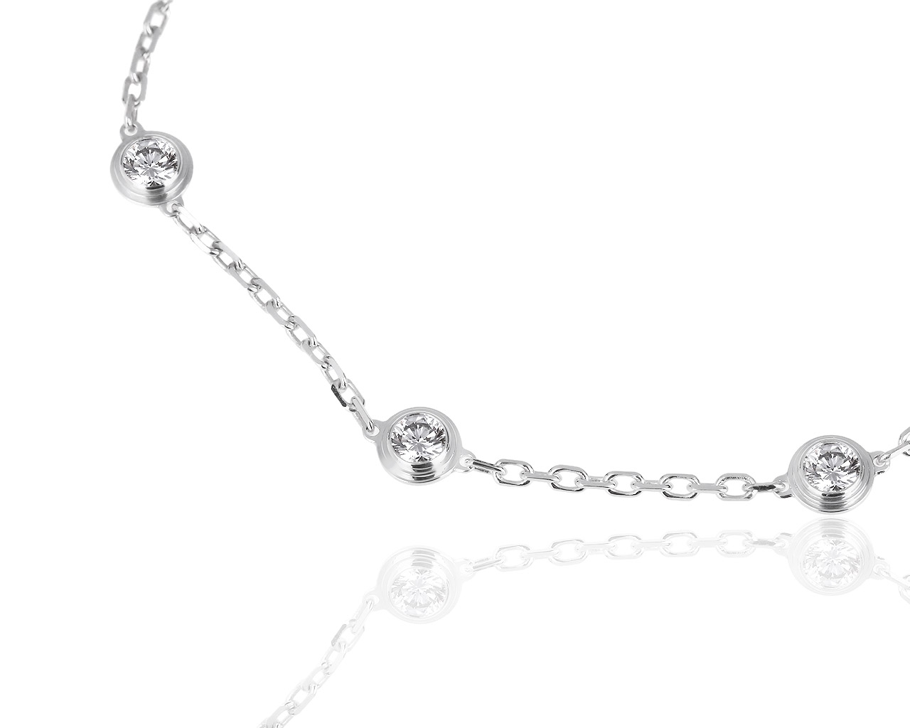 Шикарный золотой браслет с бриллиантами 0.65ct Cartier 290818/4