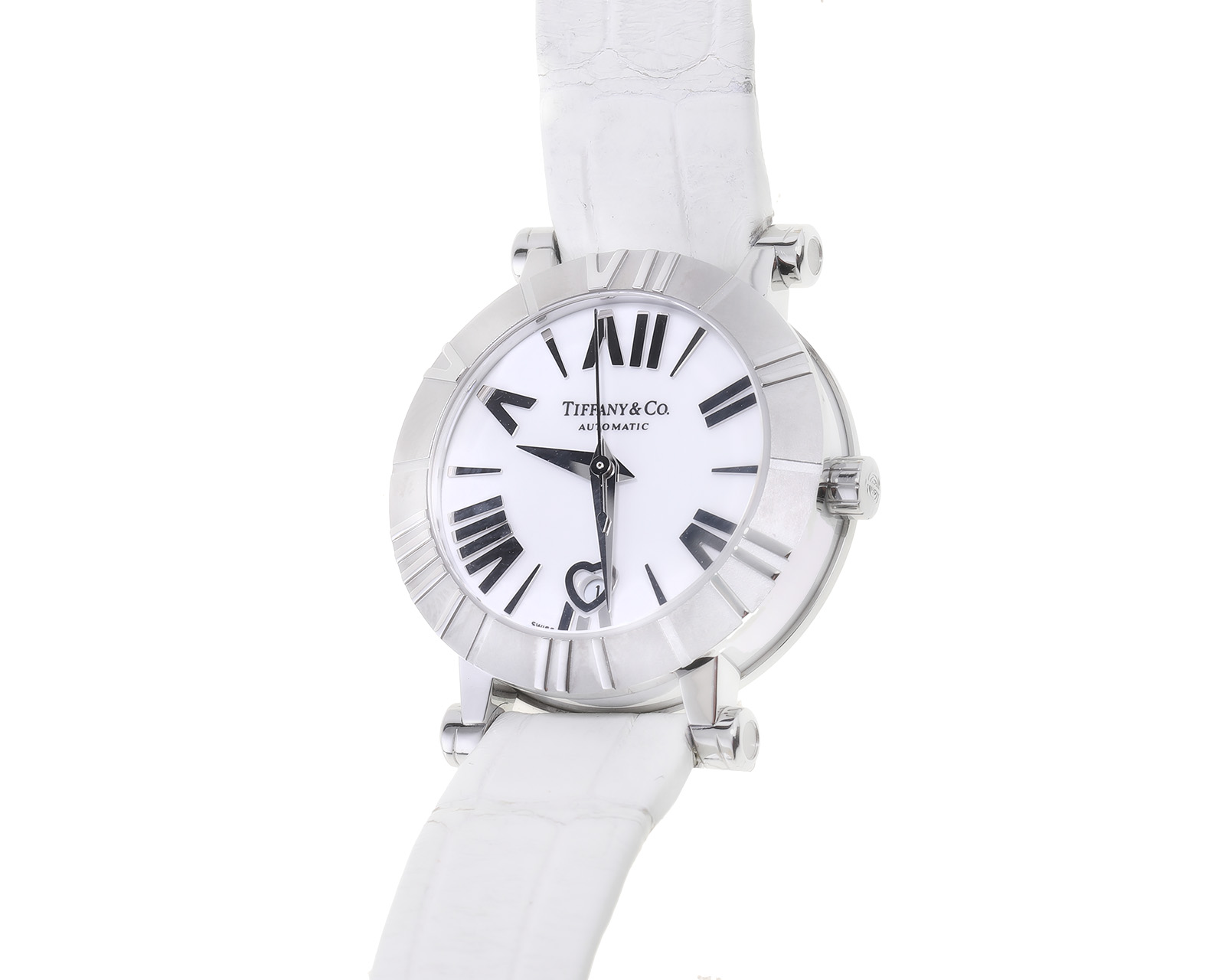 Оригинальные стальные часы Tiffany&Co Atlas Automatic