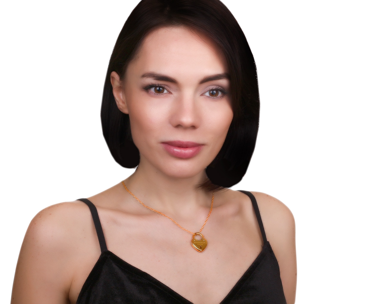 Оригинальный золотой кулон Tiffany&Co