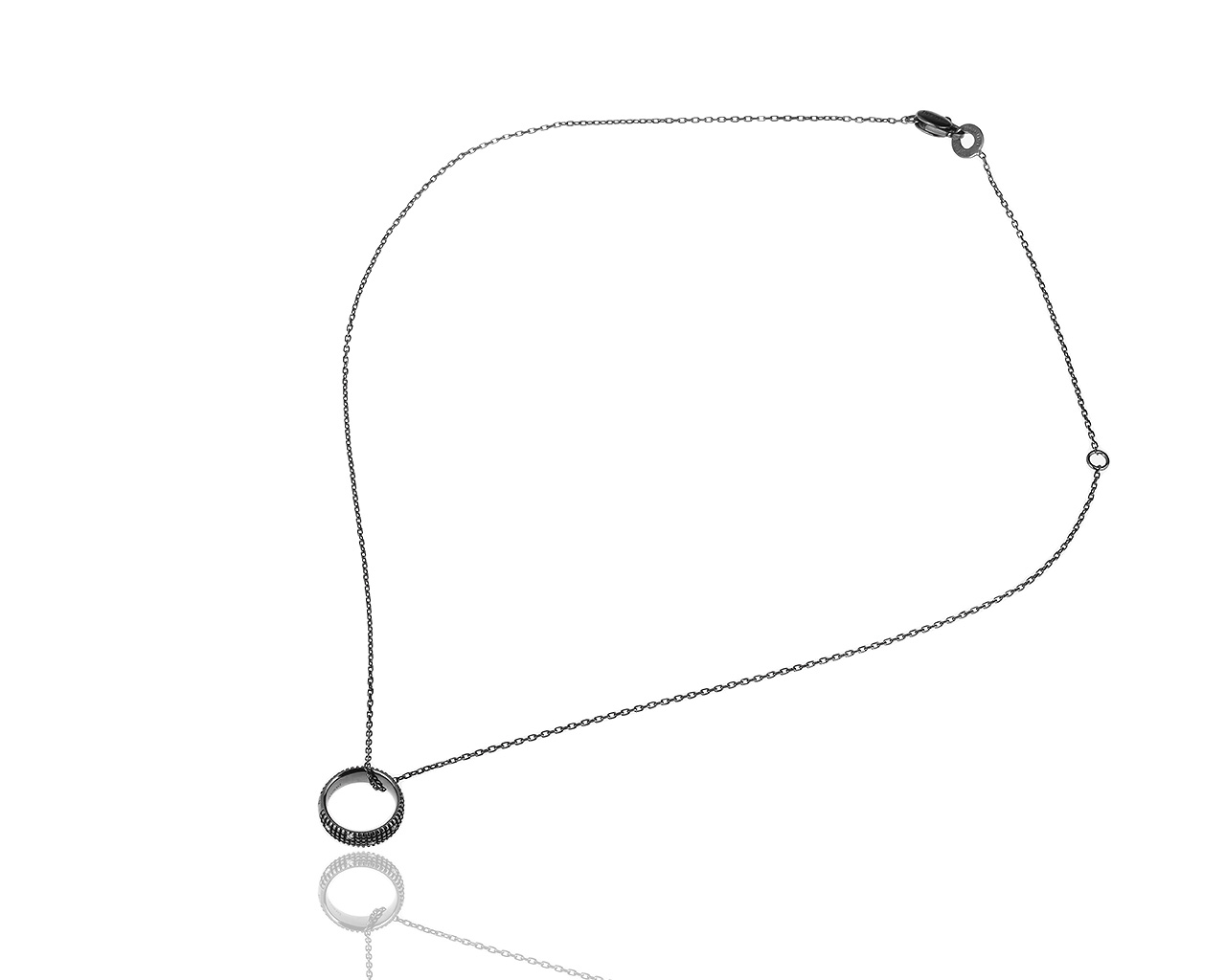 Оригинальный золотой кулон с бриллиантами Damiani Metropolitan Dream