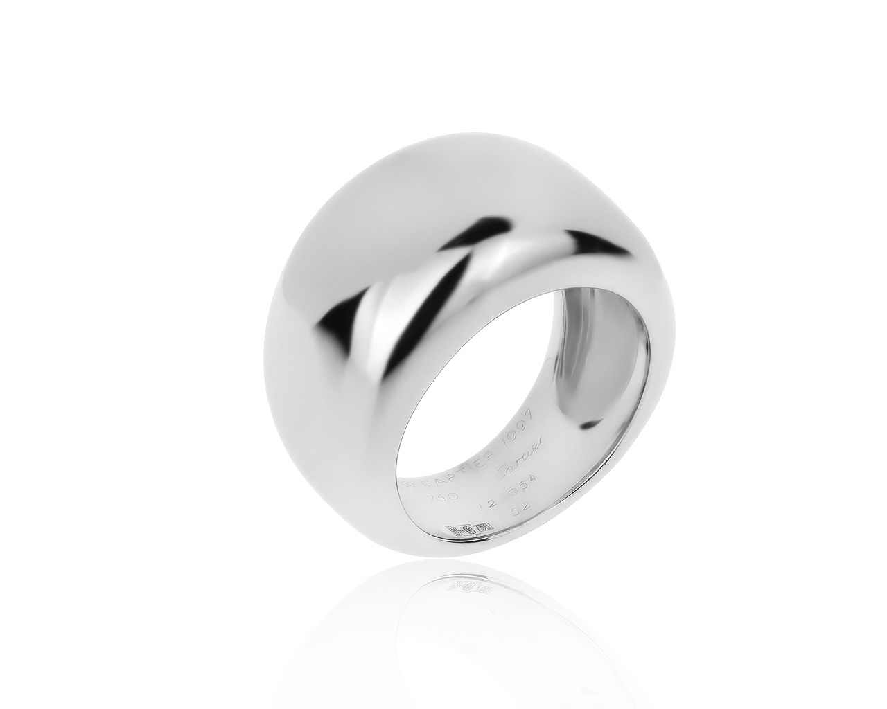 Оригинальное золотое кольцо Cartier 280120/3