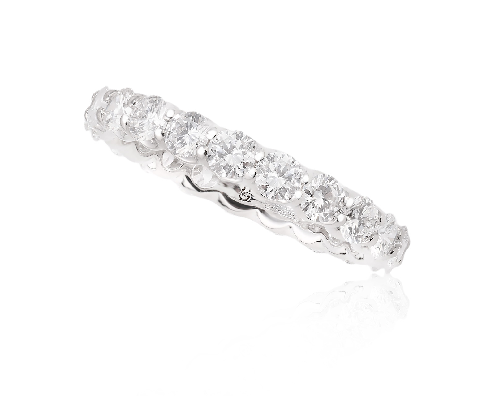 Оригинальное золотое кольцо с бриллиантами 1.86ct Grusha Diamonds