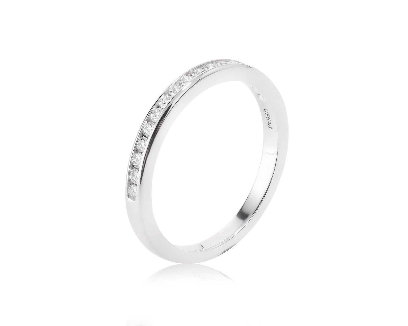 Оригинальное платиновое кольцо Tiffany&Co Setting Wedding 030923/2