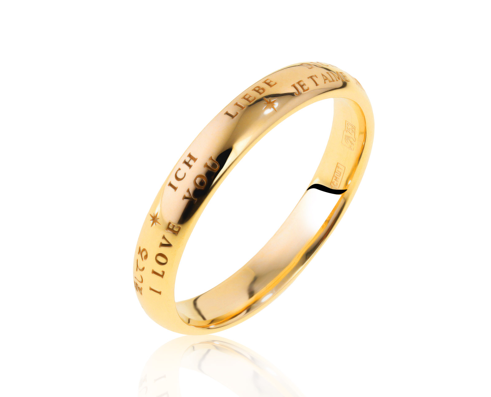 Оригинальное золотое кольцо Bellini