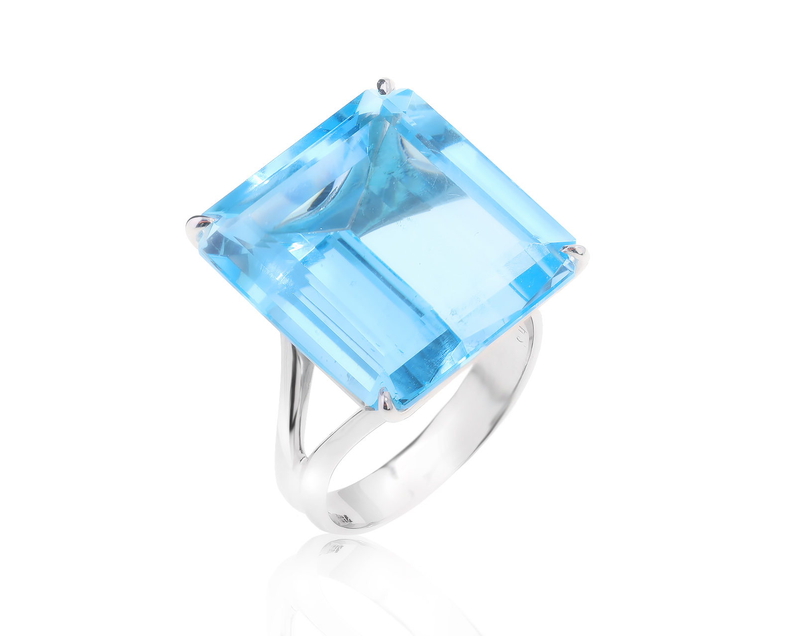 Оригинальное золотое кольцо с топазом 32.20ct H.Stern 020424/6
