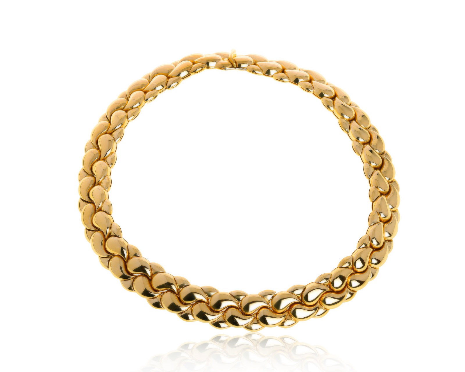 Оригинальное золотое колье Chopard Casmir 130721/28