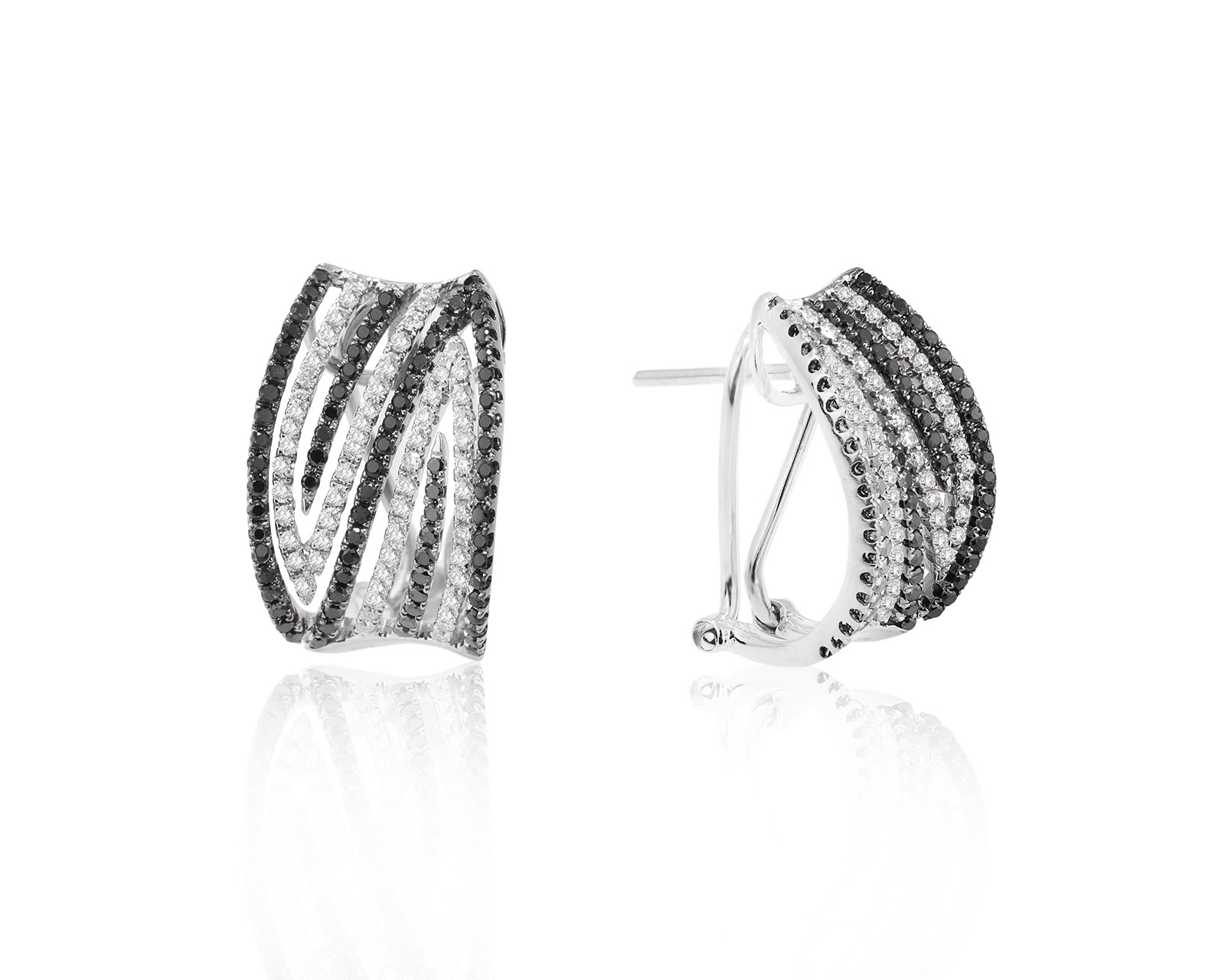 Оригинальные золотые серьги Roberto Bravo 200224/1