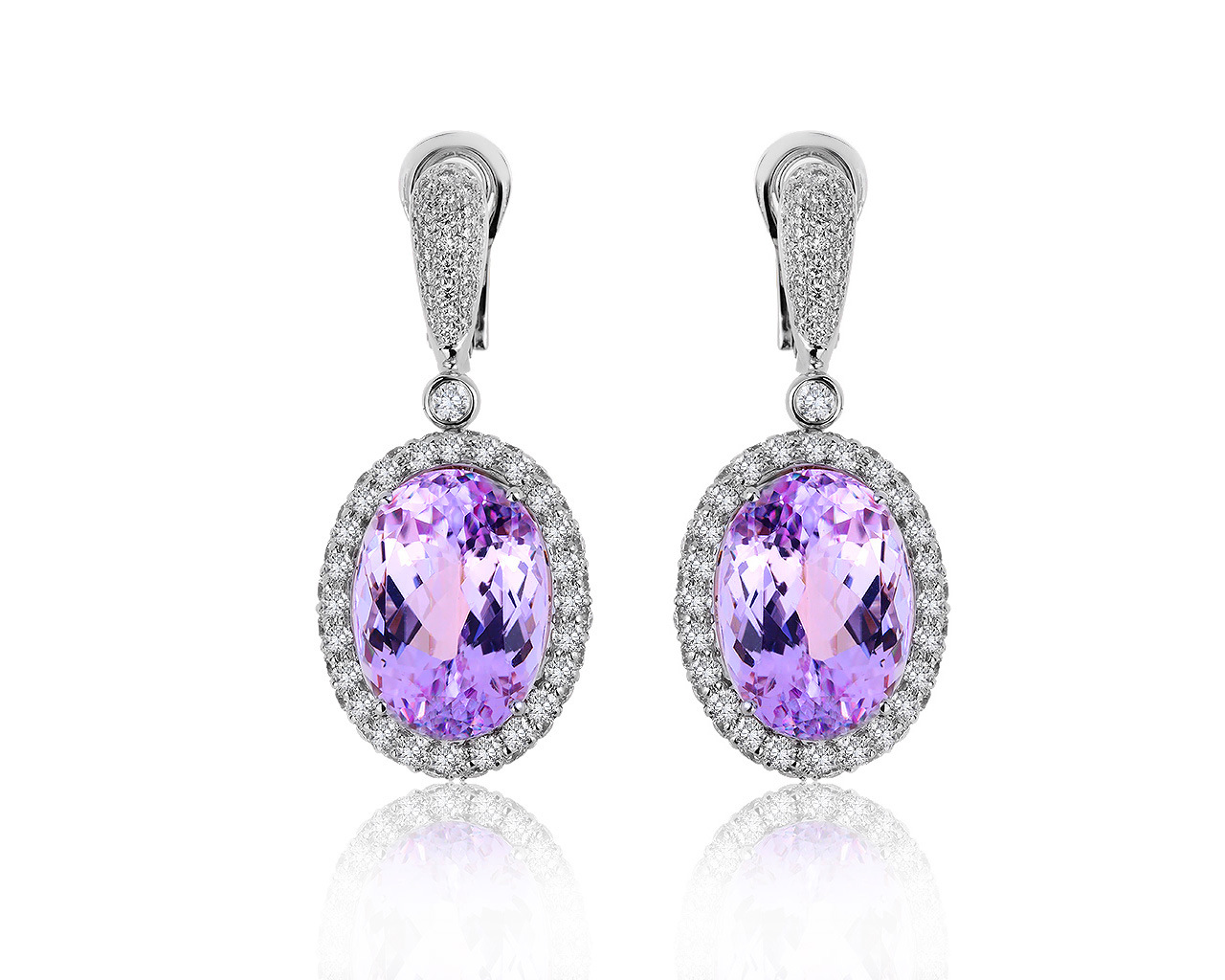 Оригинальные золотые серьги с бриллиантами 3.83ct Gianni Lazzaro 300819/14