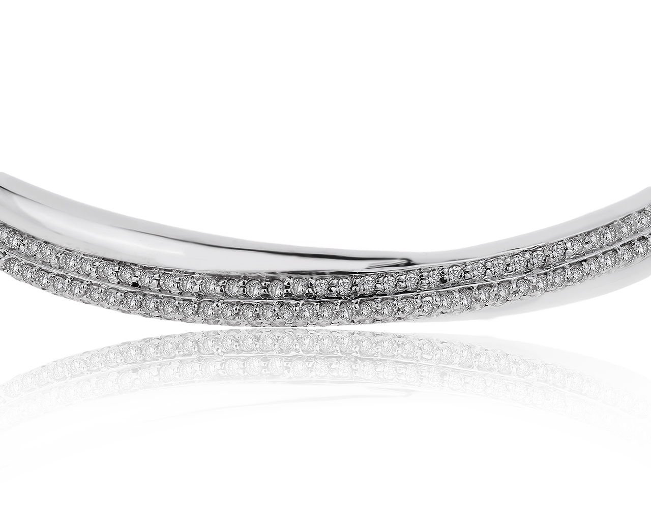 Богатый золотой браслет с бриллиантами 1.29ct