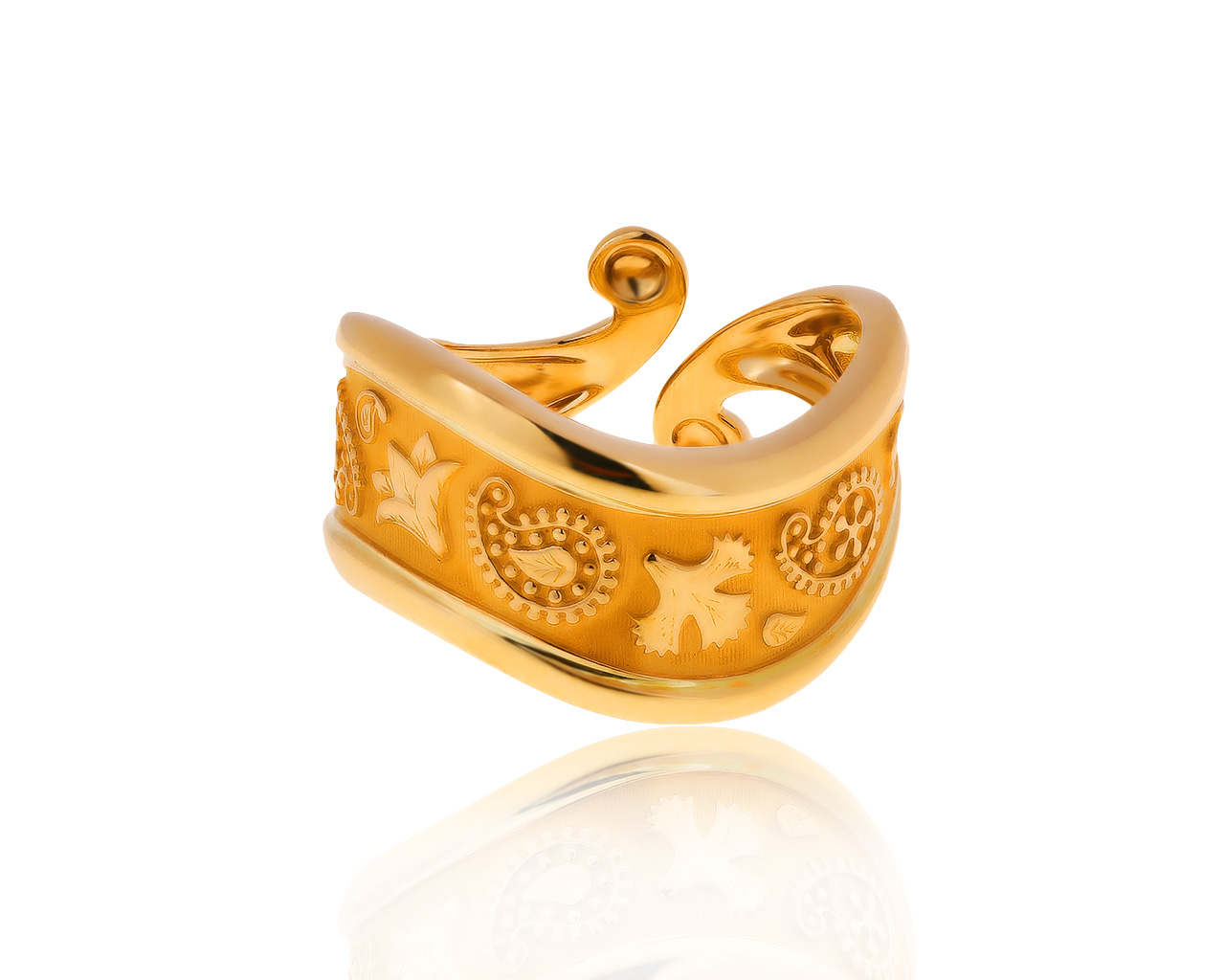 Оригинальное золотое кольцо Carrera y Carrera 140220/9