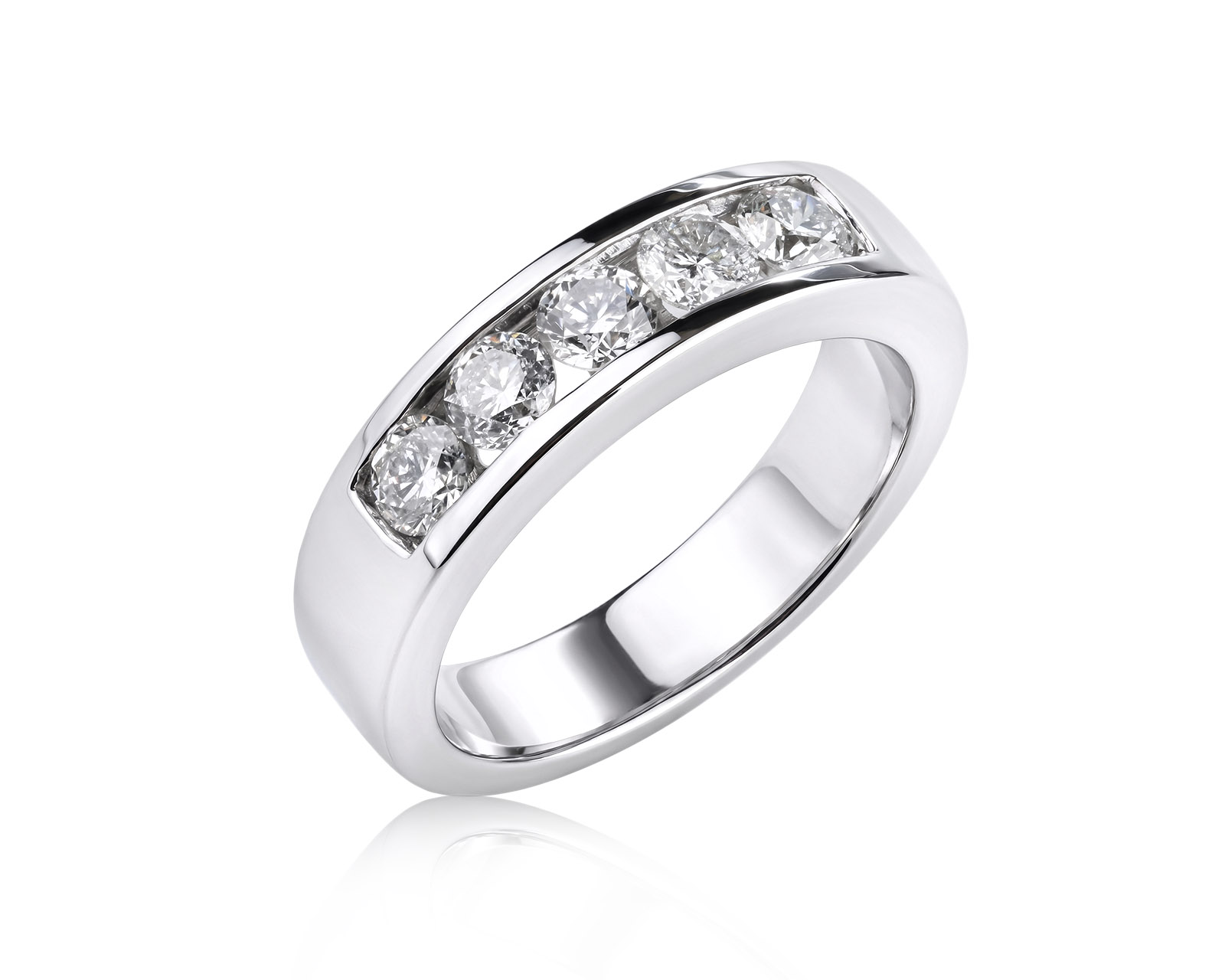Золотое кольцо с бриллиантами 1.20ct 270226/1