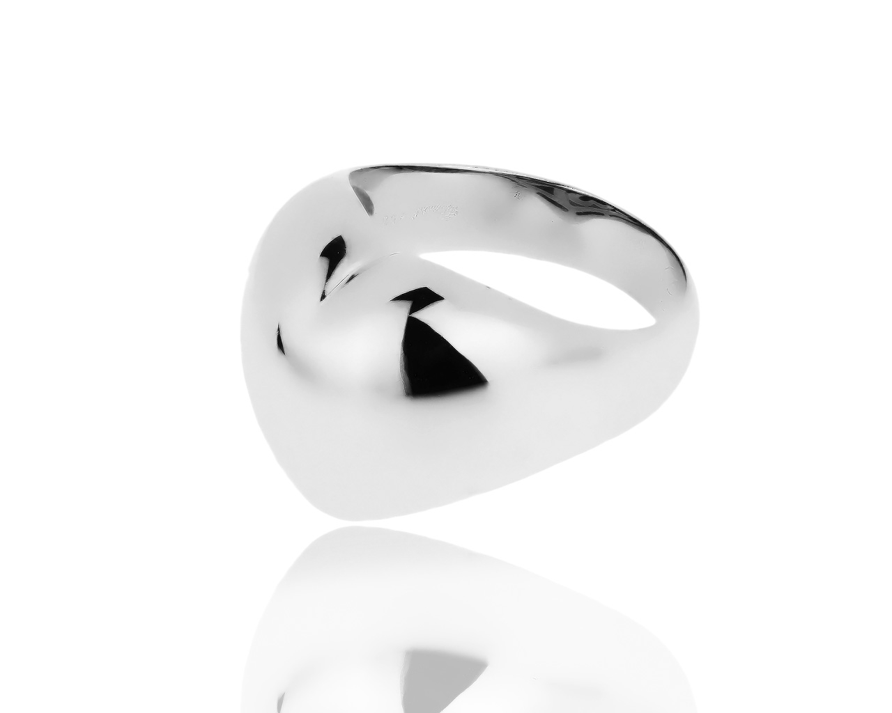 Оригинальное золотое кольцо Chopard Love Heart 040619/2