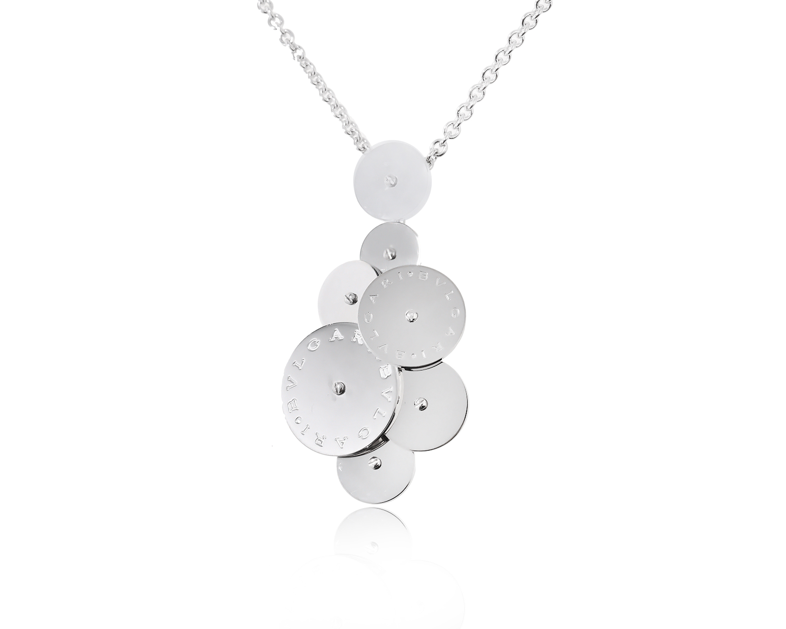 Оригинальное золотое колье Bvlgari Cicladi 150723/1