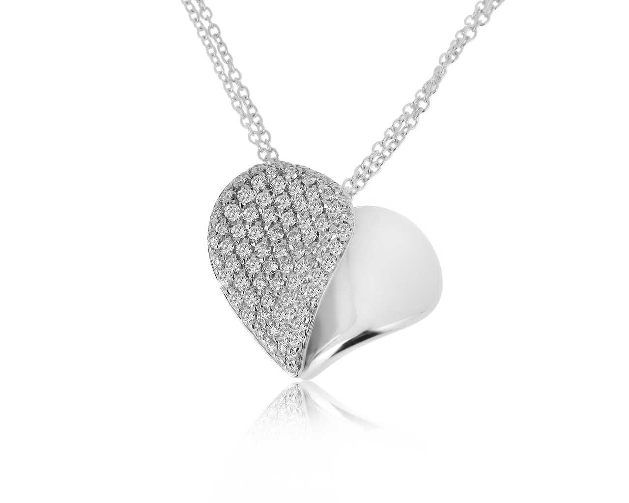 Оригинальный золотой кулон с бриллиантами 0.60ct Giorgio Visconti 161020/7