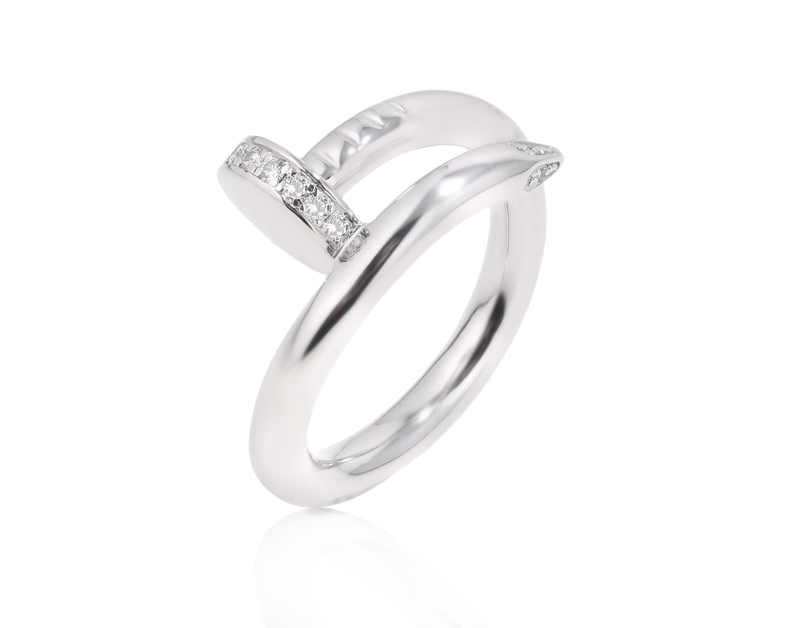 Оригинальное золотое кольцо Cartier Juste un Clou Classic 290525/1