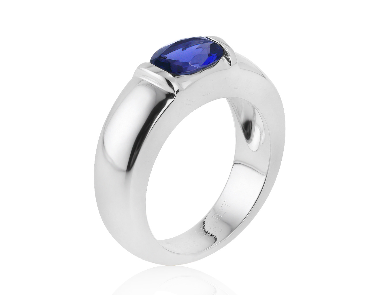 Оригинальное золотое кольцо с иолитом 1.01ct Chaumet 050621/6