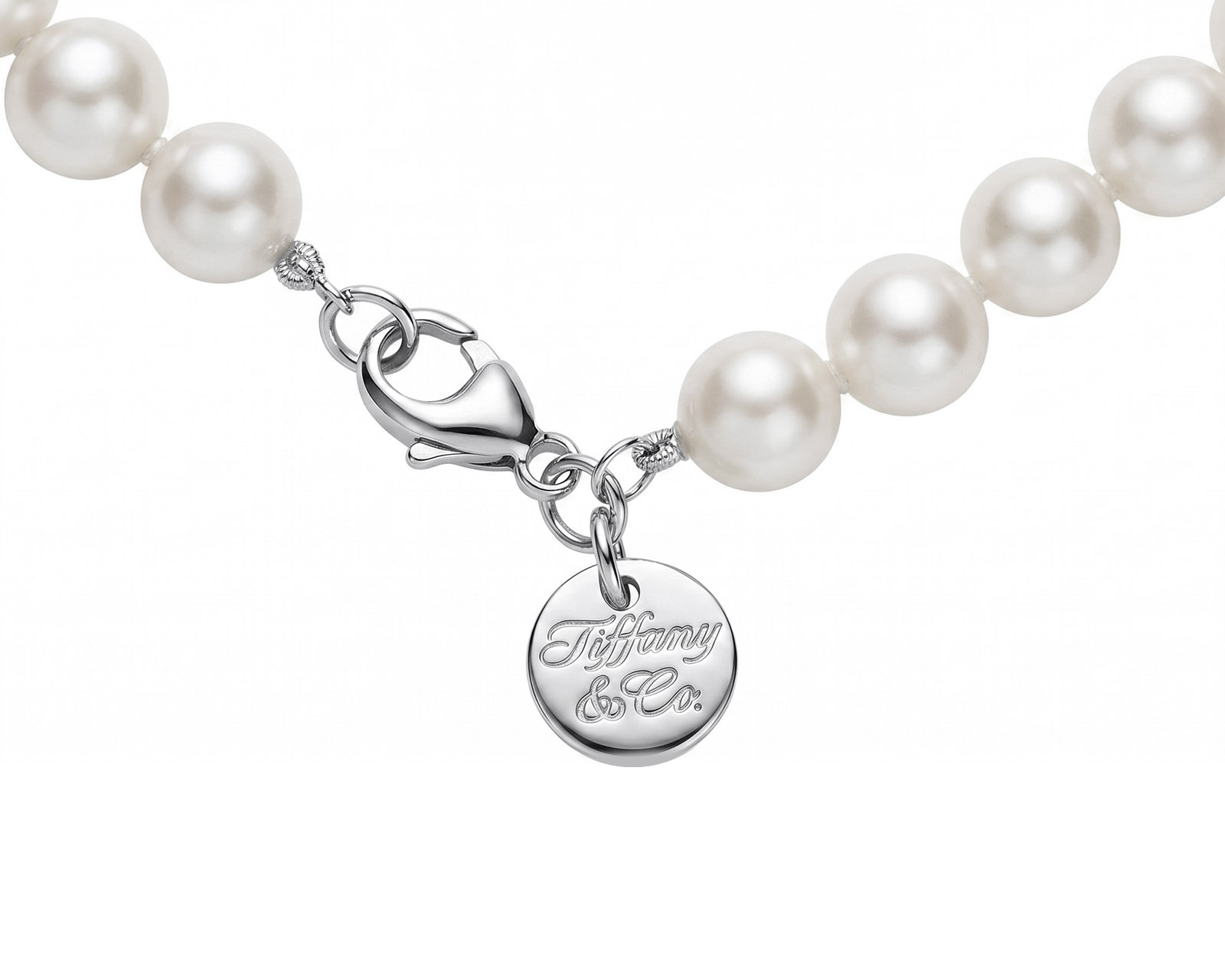 Оригинальный золотой браслет Tiffany&Co Essential Pearls