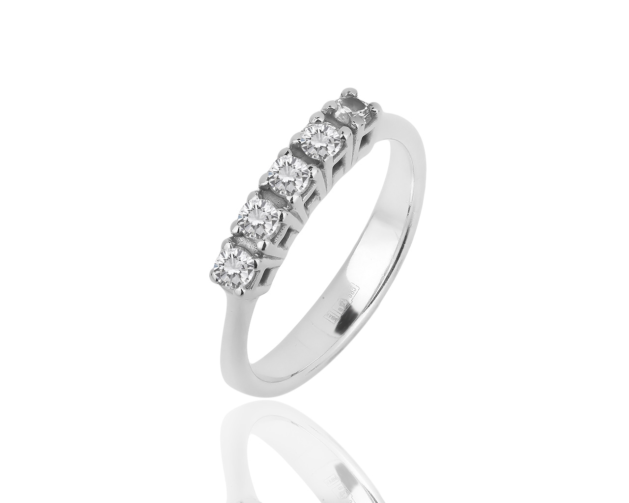 Стильное золотое кольцо с бриллиантами 0.30ct 050319/8 Стильное золотое кольцо с бриллиантами 0.30ct 050319/8