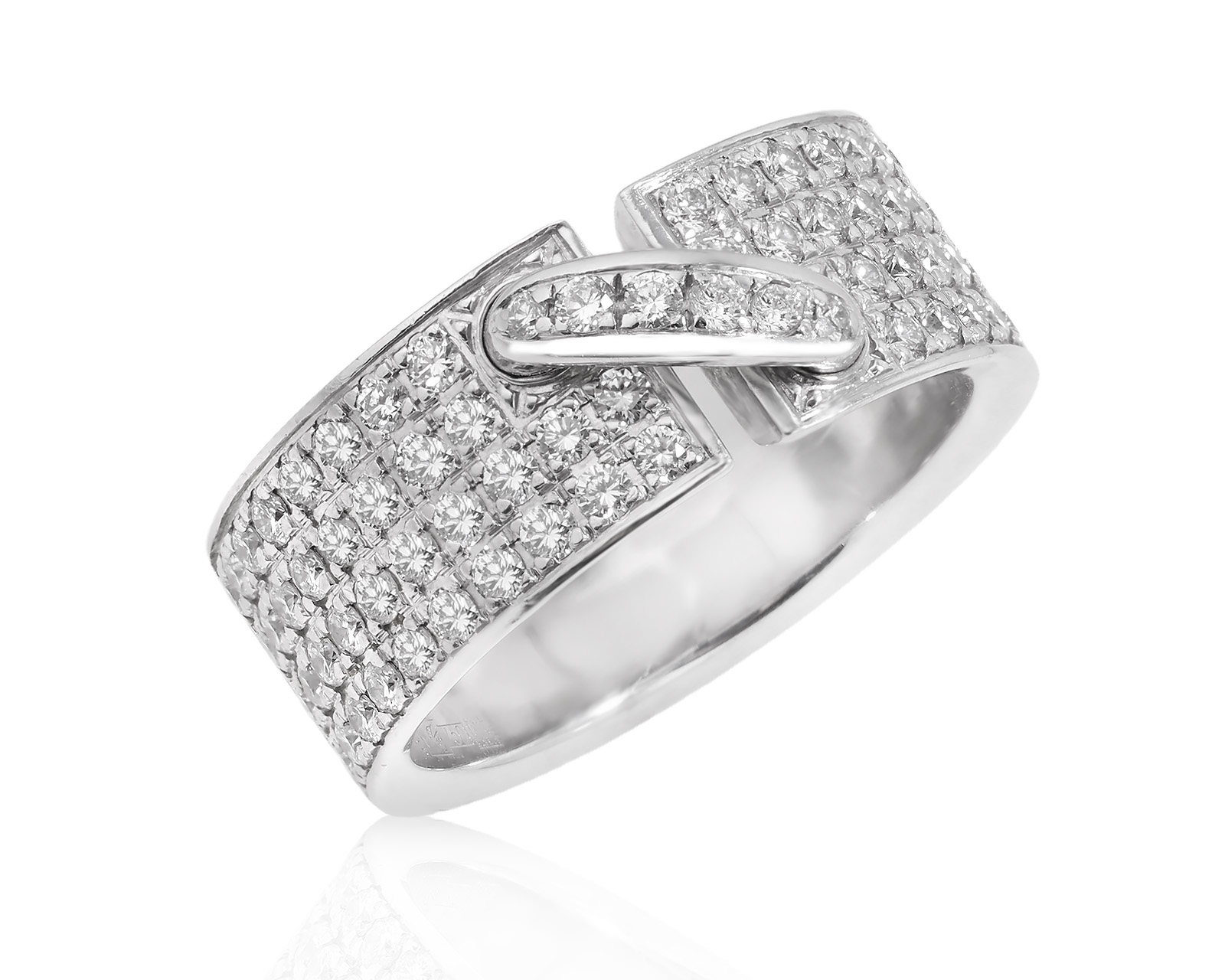 Оригинальное золотое кольцо с бриллиантами 0.93ct Chaumet Liens 210825/1 Оригинальное золотое кольцо с бриллиантами 0.93ct Chaumet Liens 210825/1