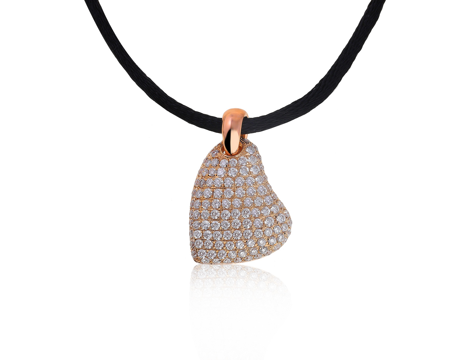 Оригинальный золотой кулон с бриллиантами 1.57ct Gavello 240721/7