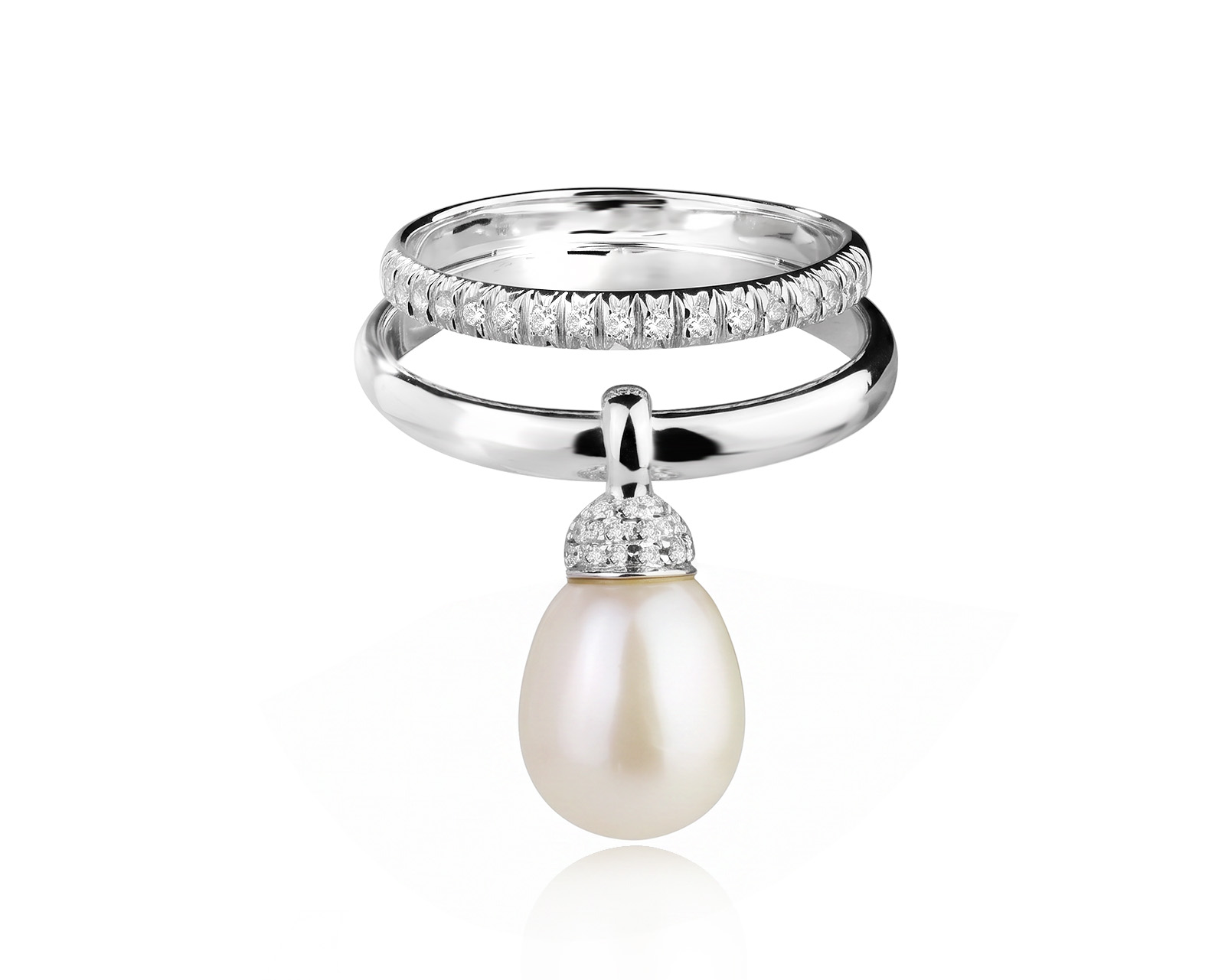 Оригинальное золотое кольцо с бриллиантами 0.25ct Chantecler Joyful 190726/1