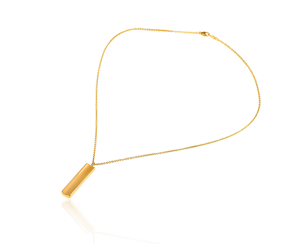 Оригинальная золотая подвеска Tiffany&Co 1837