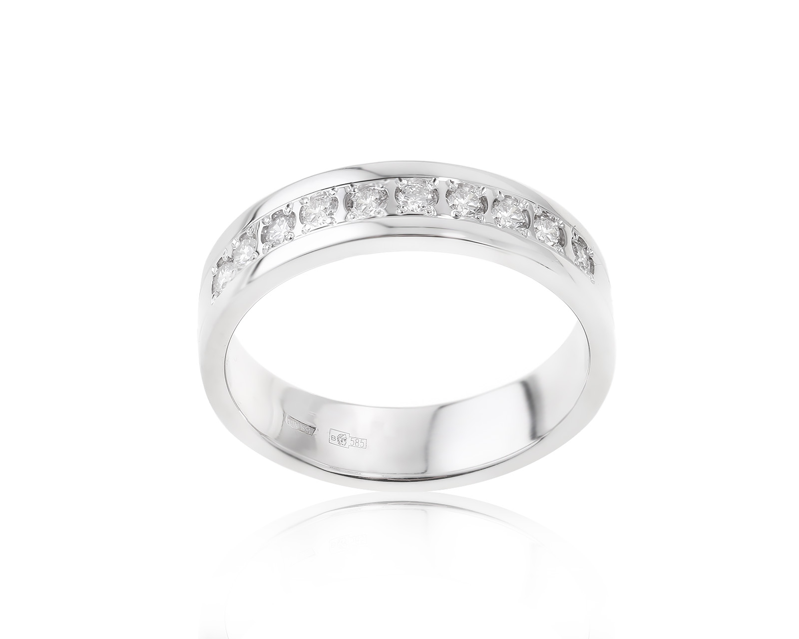 Золотое кольцо с бриллиантами 0.30ct 250424/5