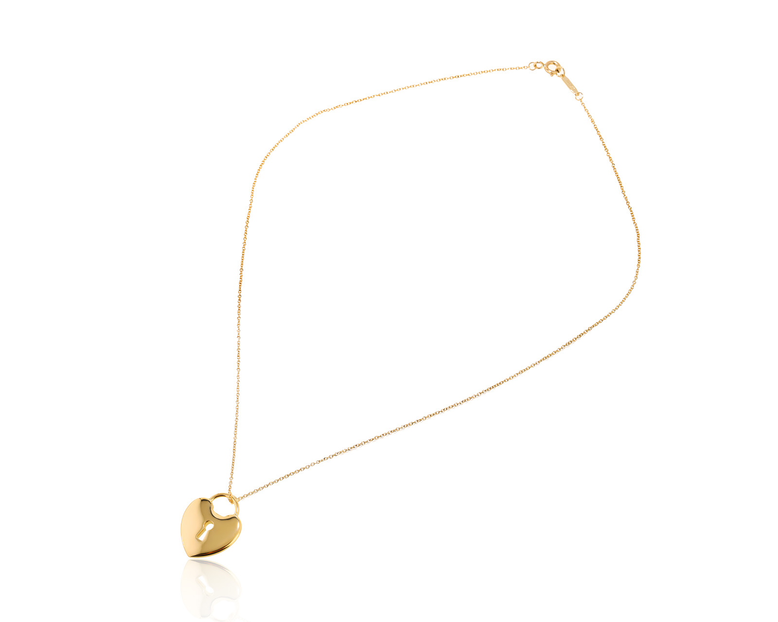 Оригинальный золотой кулон Tiffany&Co