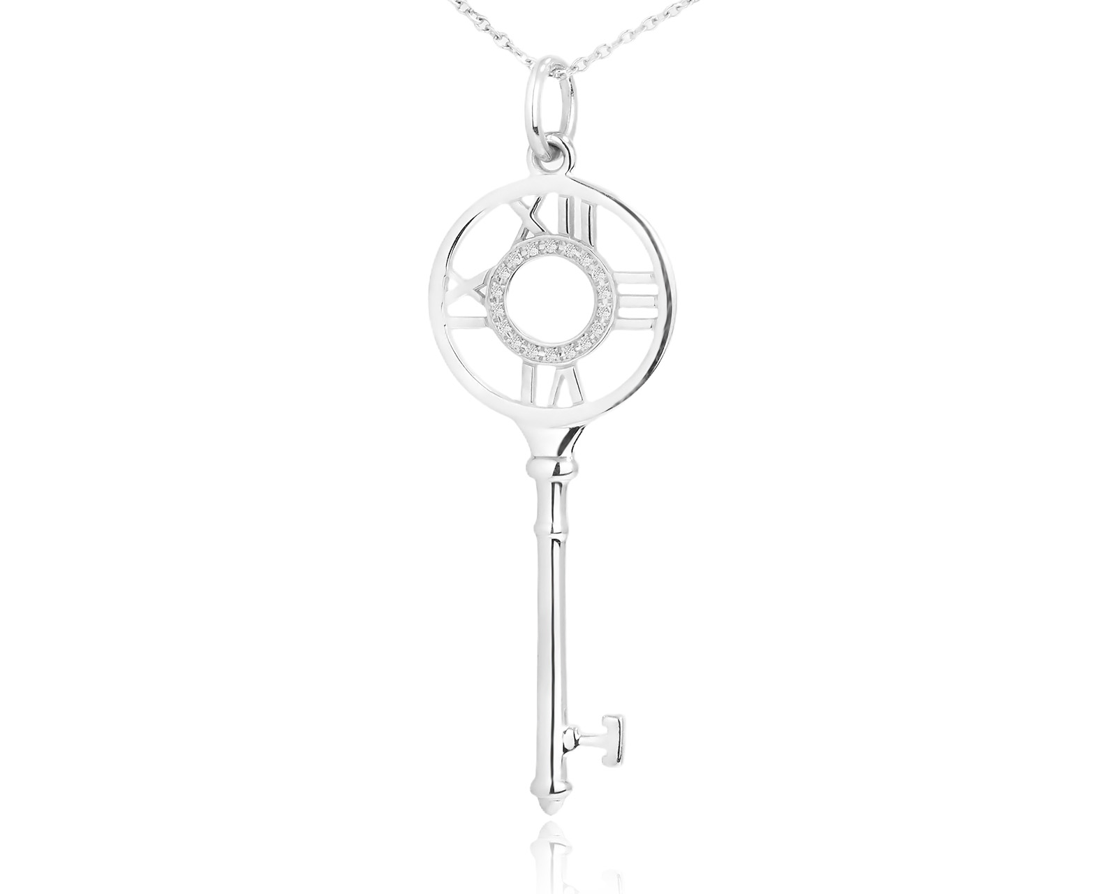 Оригинальный золотой кулон Tiffany&Co Key Atlas 260925/1