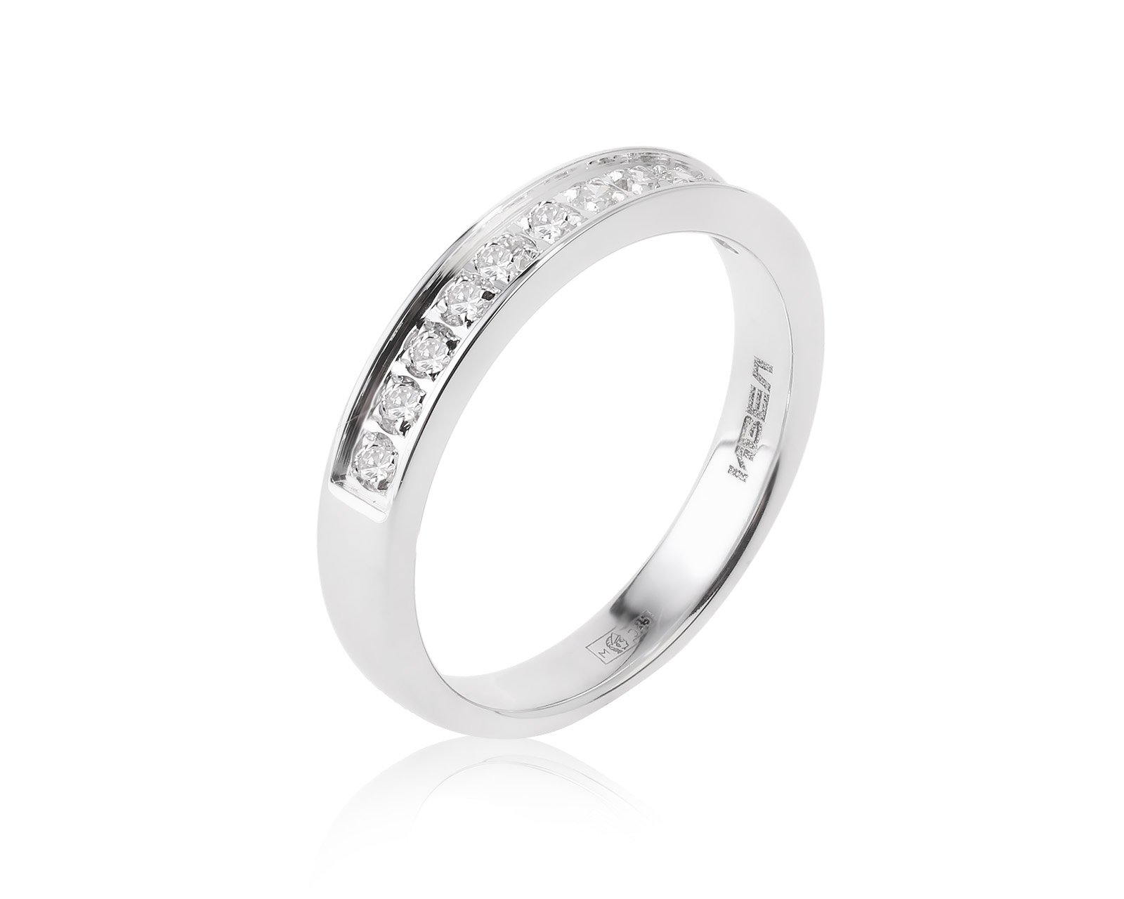Золотое кольцо с бриллиантами 0.25ct 010823/16