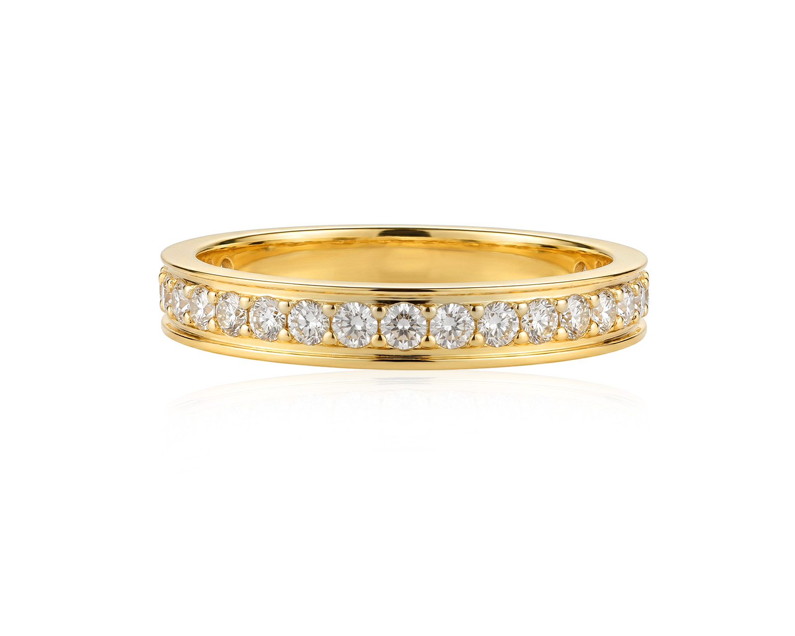 Золотое кольцо с бриллиантами 0.48ct