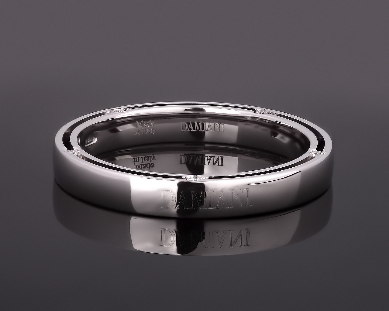 Обручальное золотое кольцо Damiani Brad Pitt 101017/12