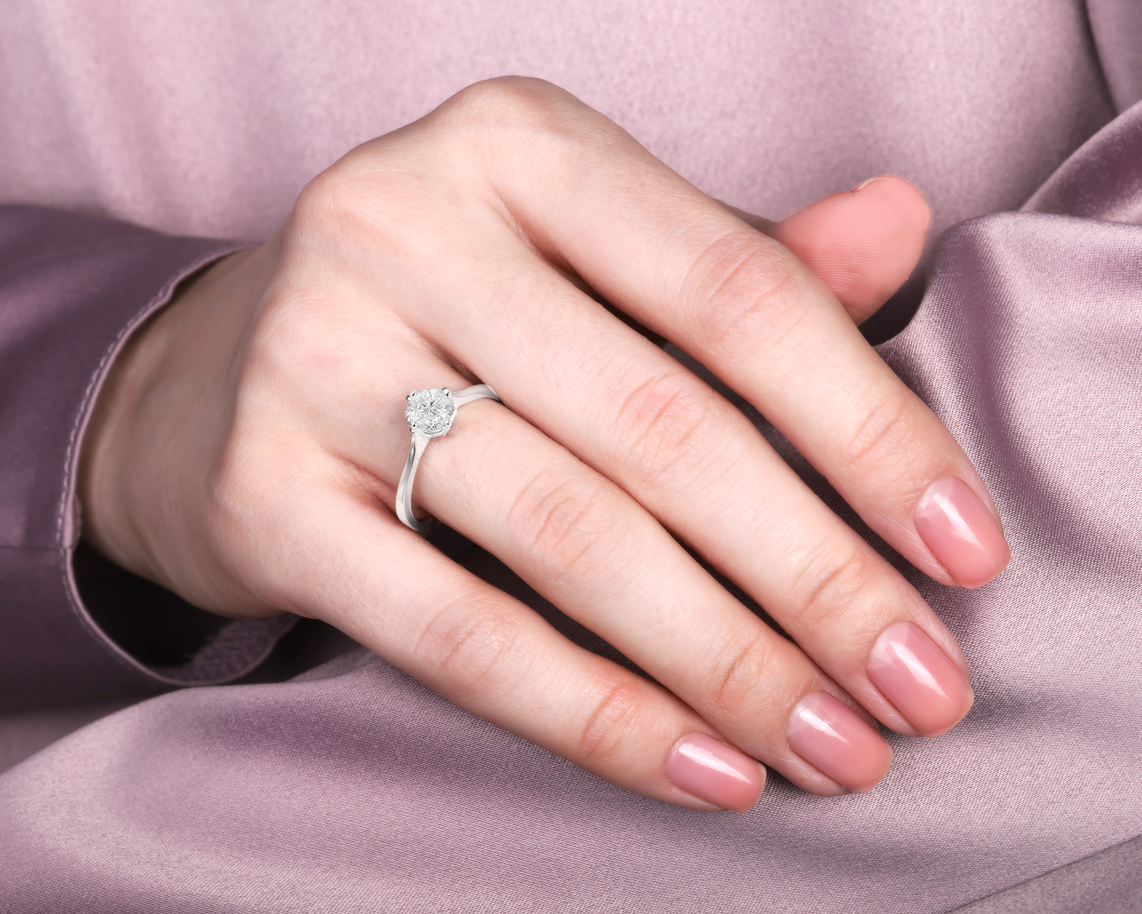 Оригинальное золотое кольцо с бриллиантами 0.56ct Constantin Artmayer