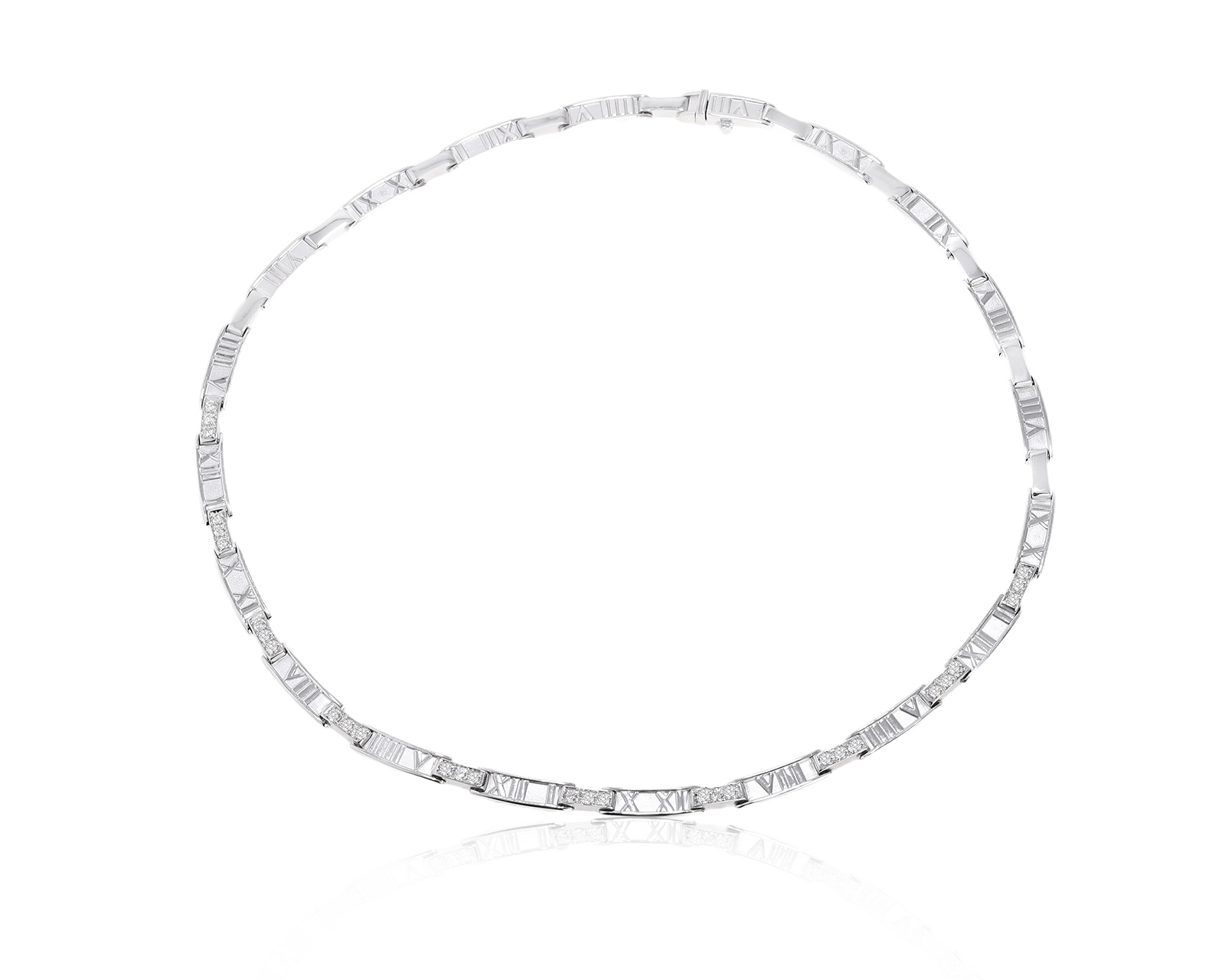 Оригинальное золотое колье с бриллиантами 1.60ct Tiffany&Co Atlas 291125/10