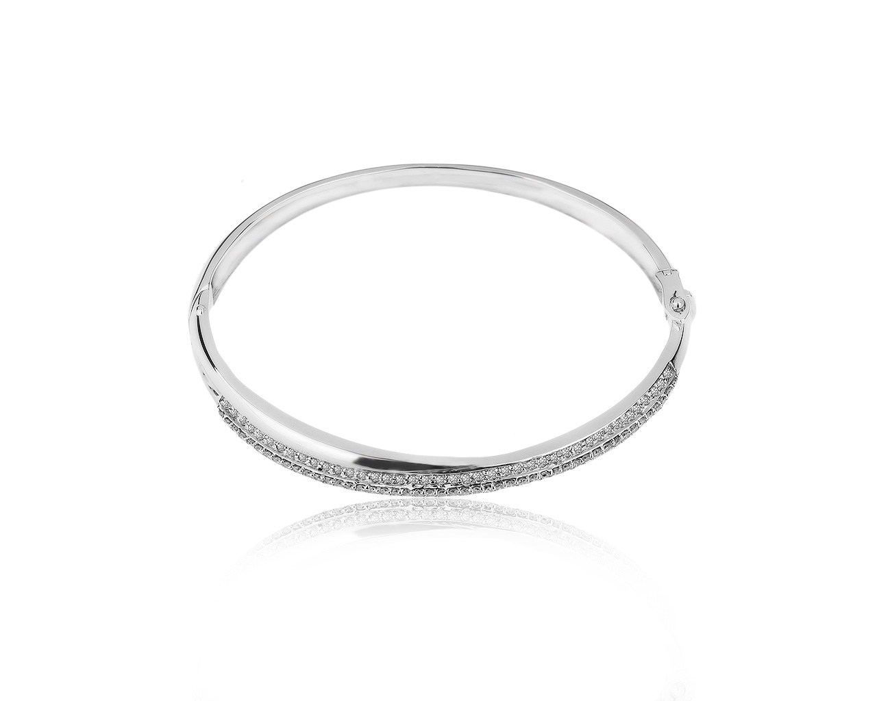 Богатый золотой браслет с бриллиантами 1.29ct 270220/6