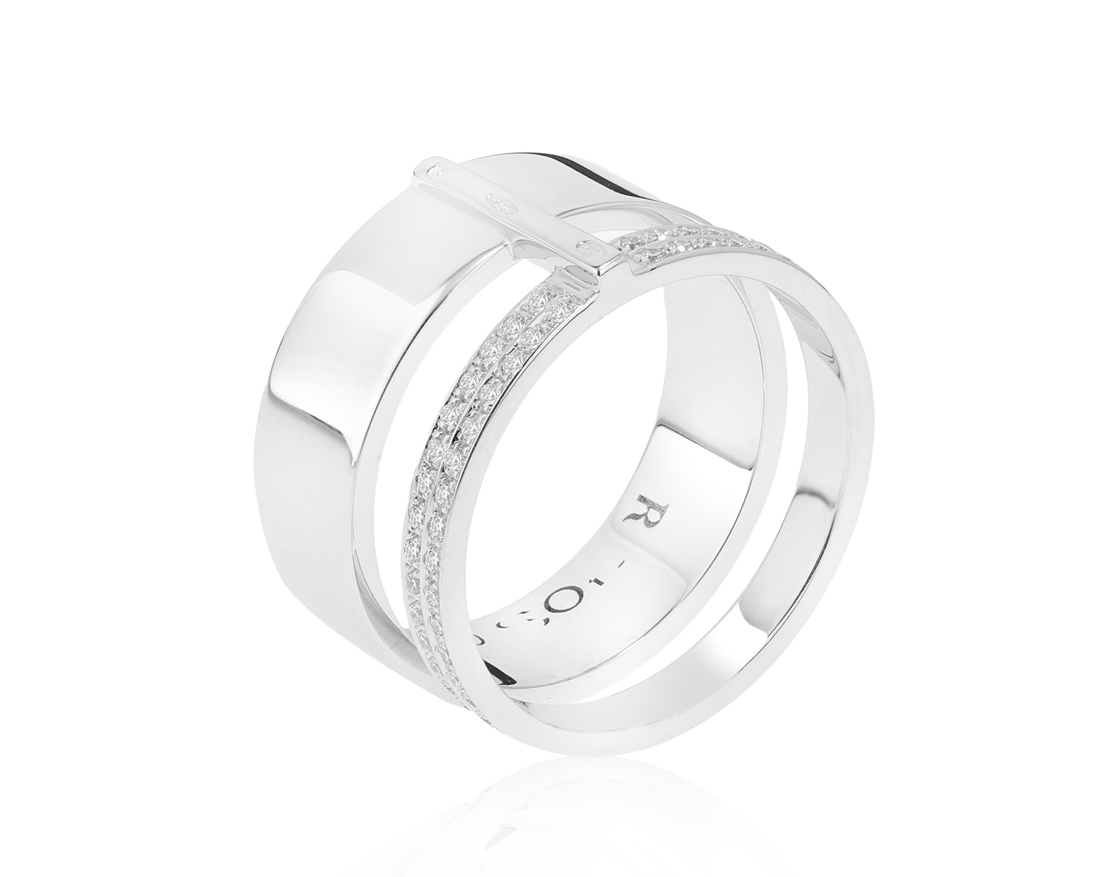 Оригинальное золотое кольцо с бриллиантами 0.45ct Repossi 300122/1 Оригинальное золотое кольцо с бриллиантами 0.45ct Repossi 300122/1
