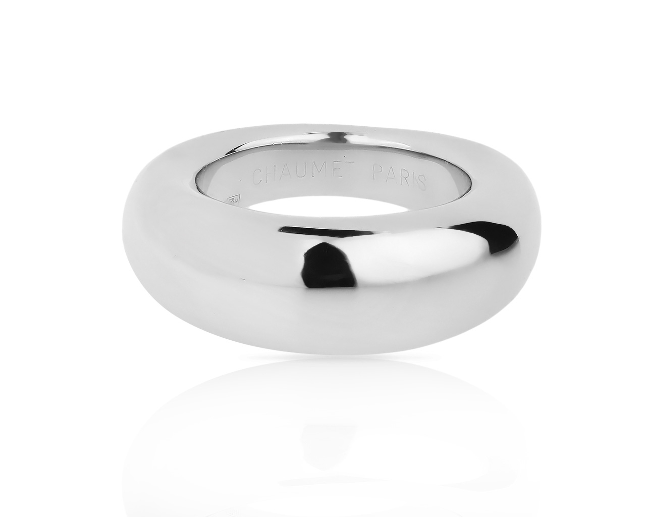 Массивное золотое кольцо Chaumet Anneau 080618/7